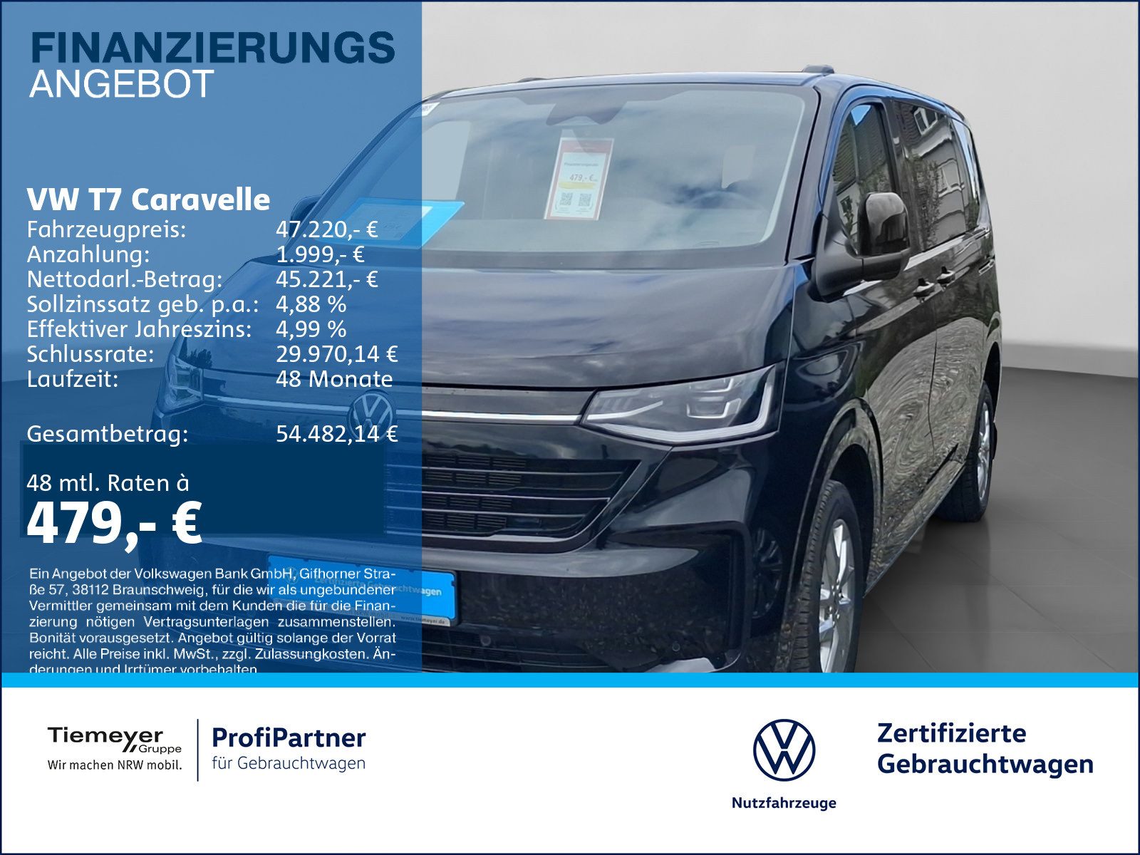Volkswagen T7 Caravelle – Bild 1