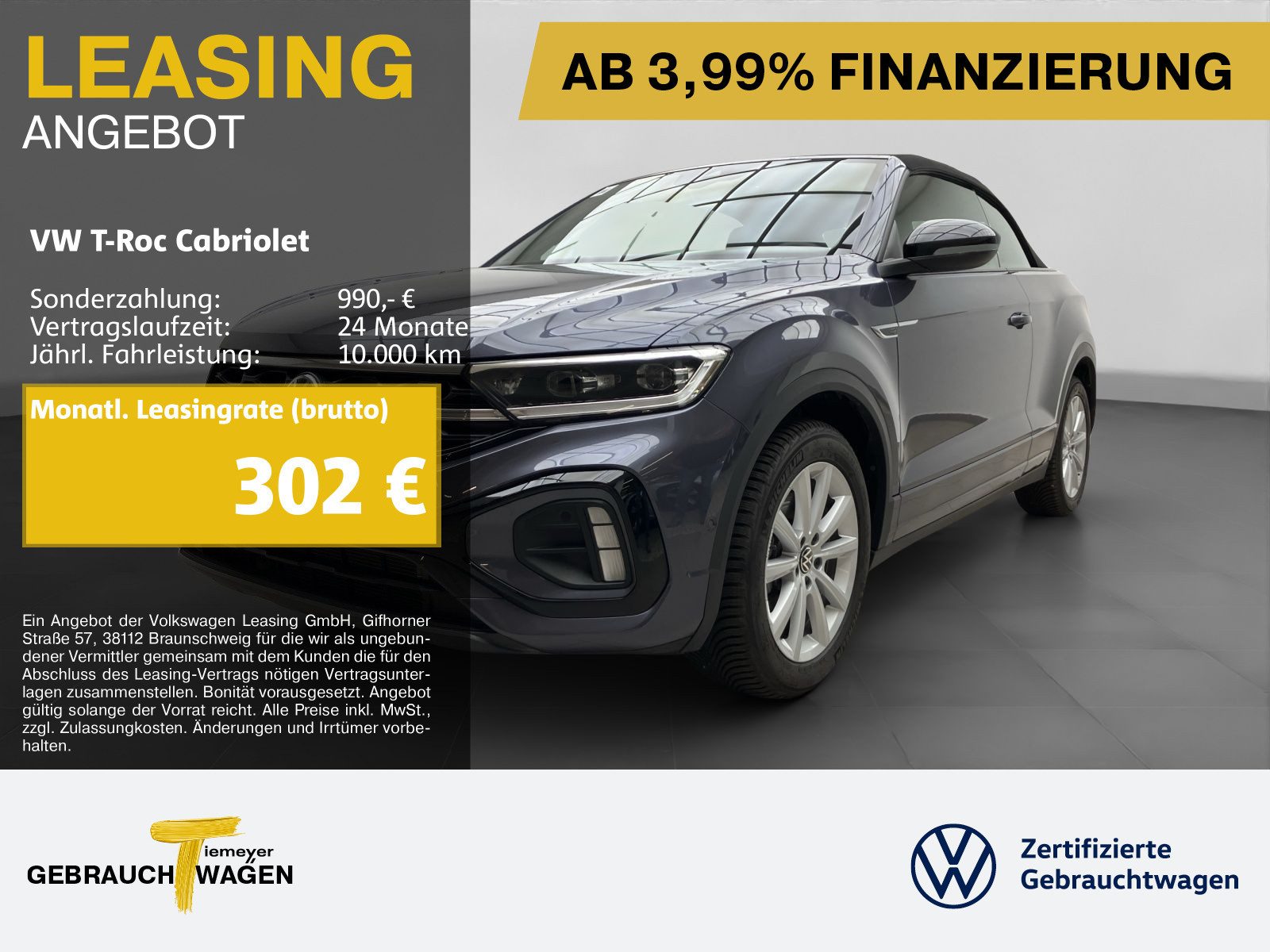 Volkswagen T-Roc Cabriolet – Bild 1