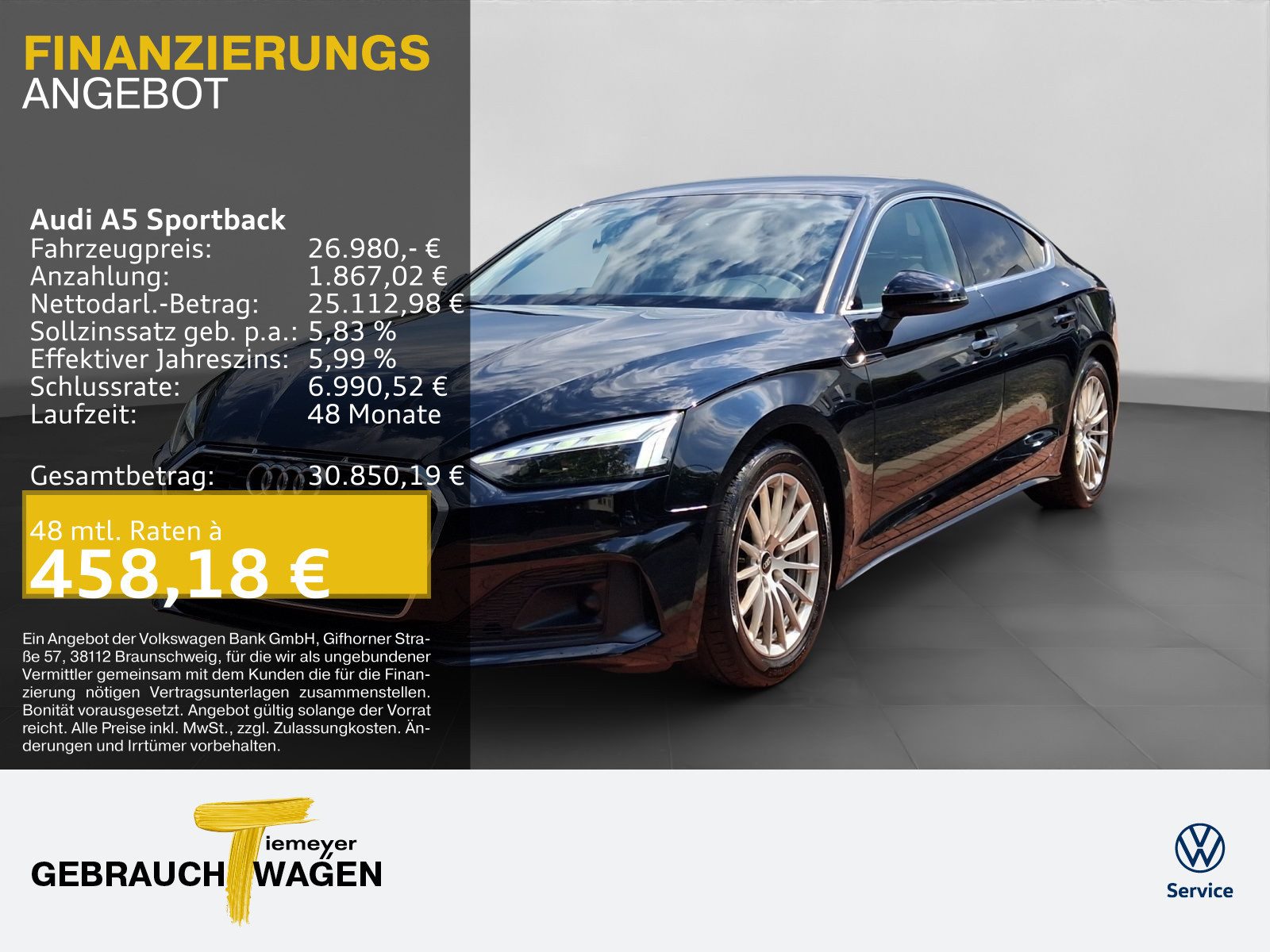 Audi A5 Sportback – Foto 1