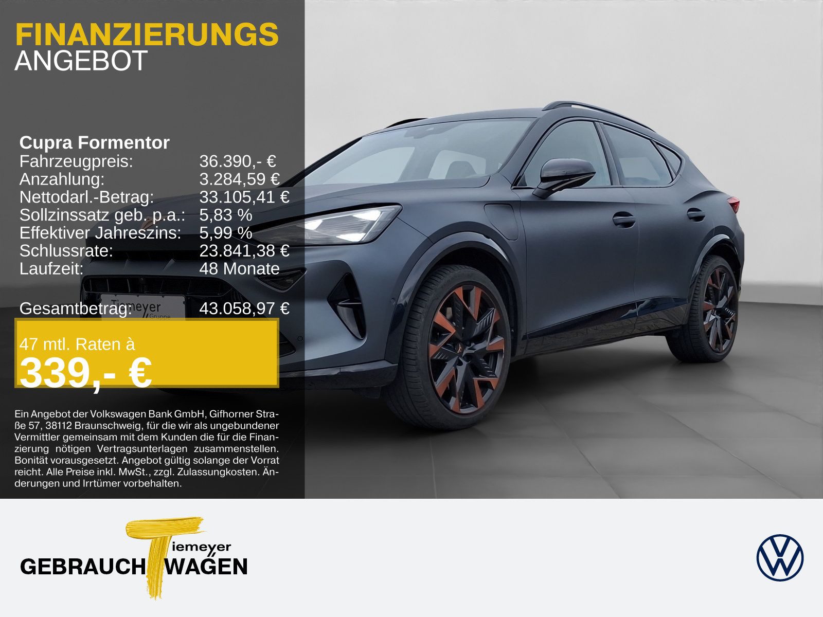 Cupra Formentor – Bild 1