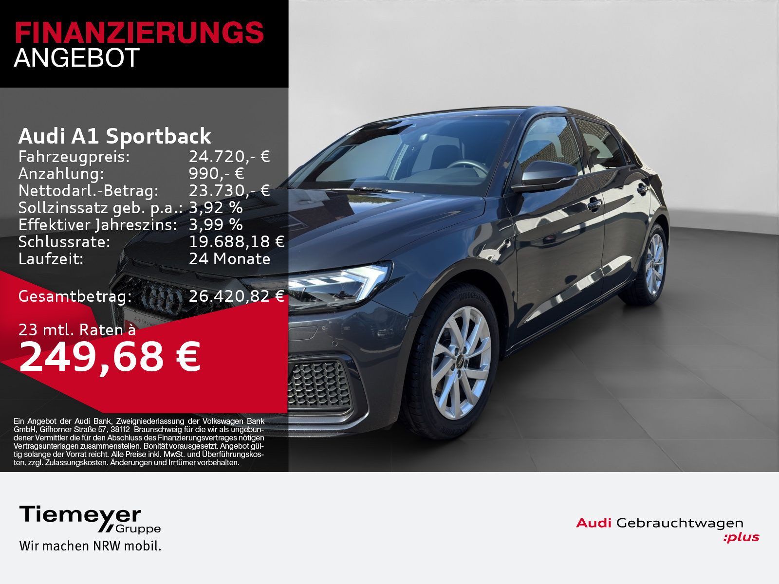 Audi A1 Sportback – Bild 1