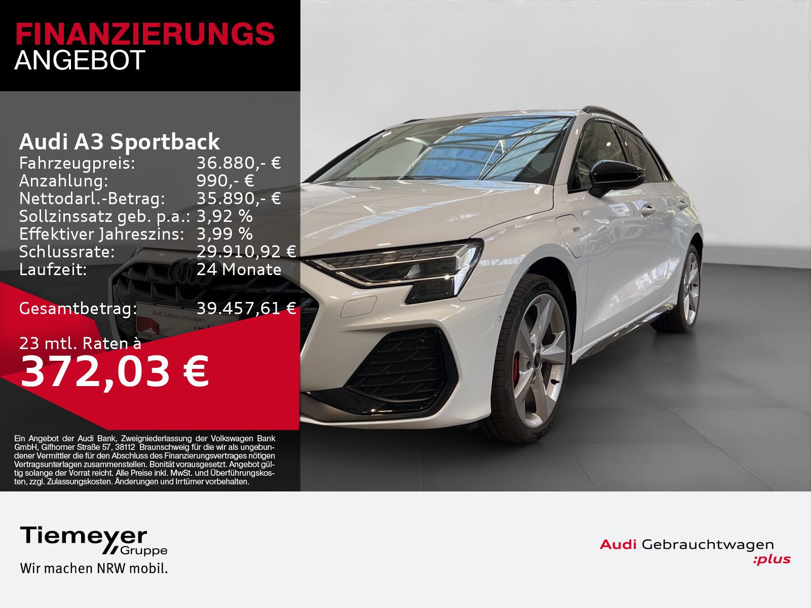 Audi A3 Sportback – Bild 1