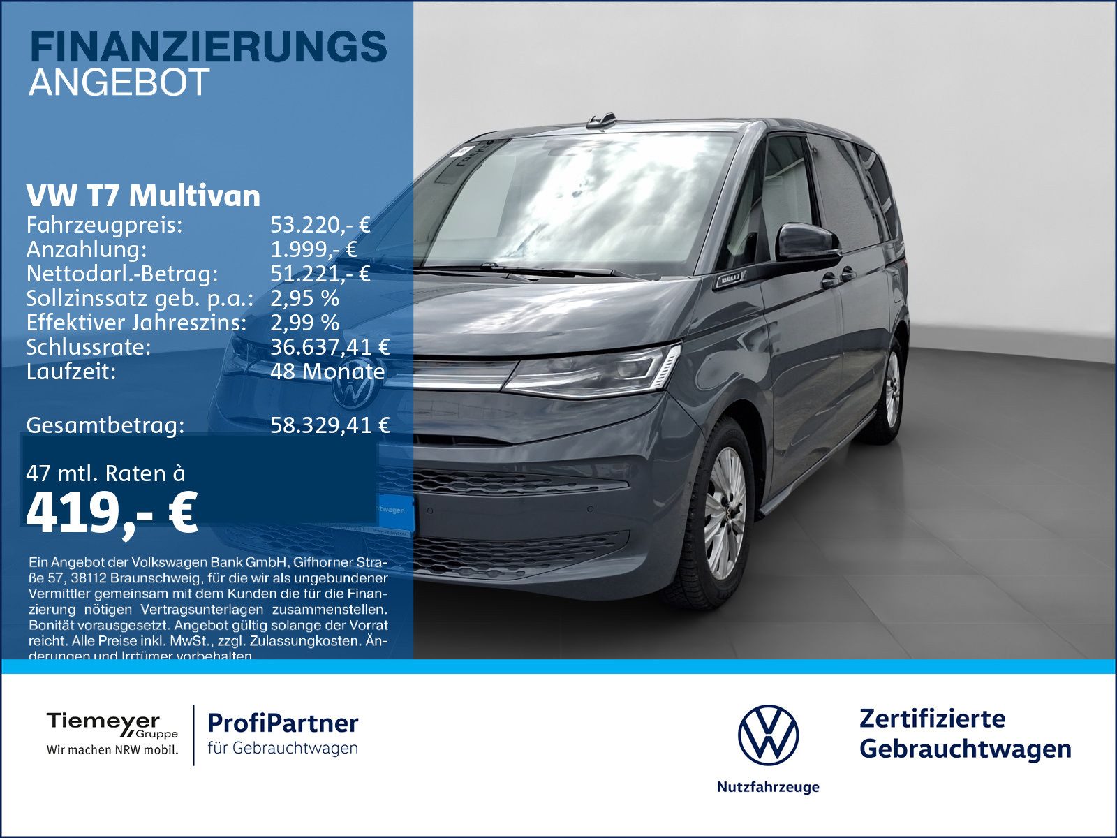 Volkswagen T7 Multivan – Bild 1
