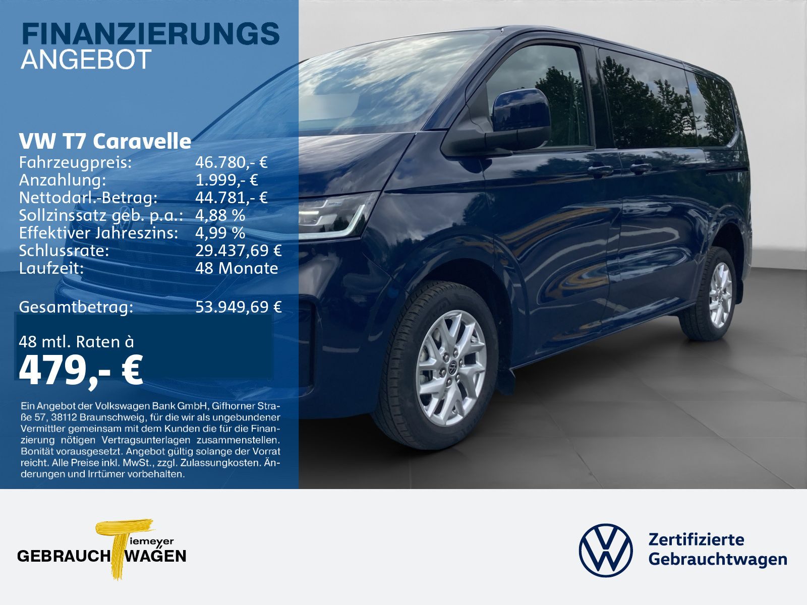 Volkswagen T7 Caravelle – Bild 1