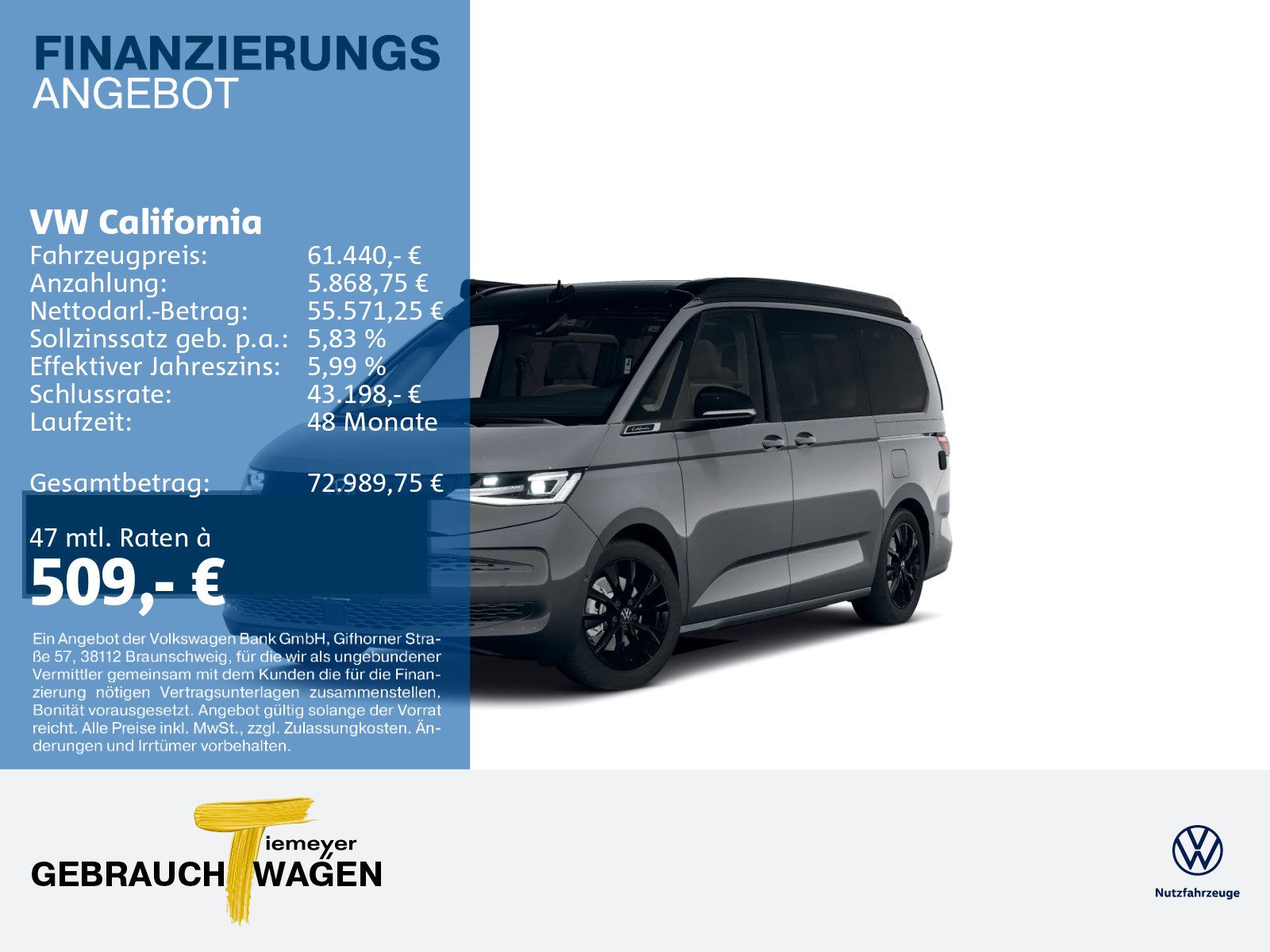 Volkswagen California – Bild 1