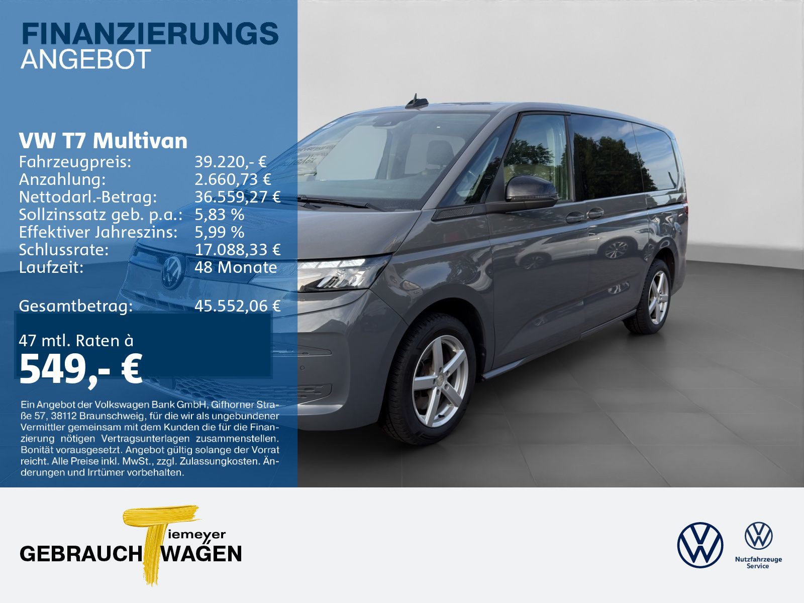 Volkswagen T7 Multivan – Bild 1