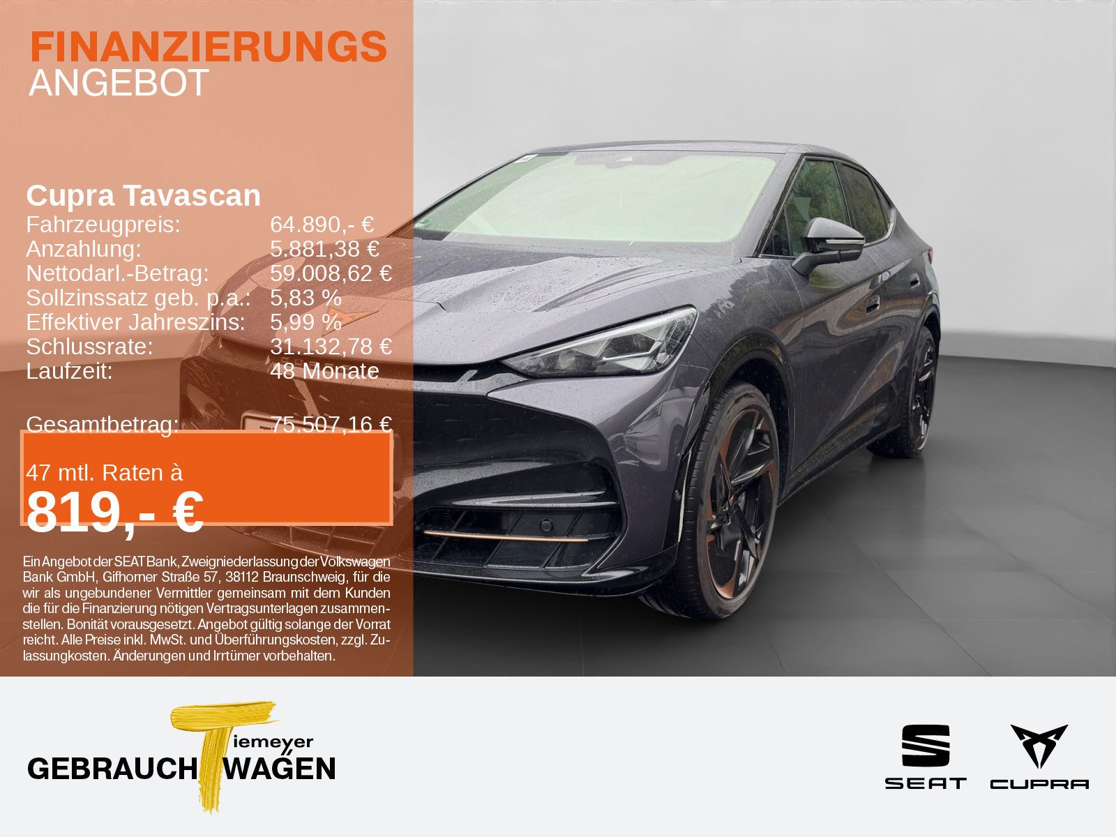 Cupra Tavascan – Bild 1