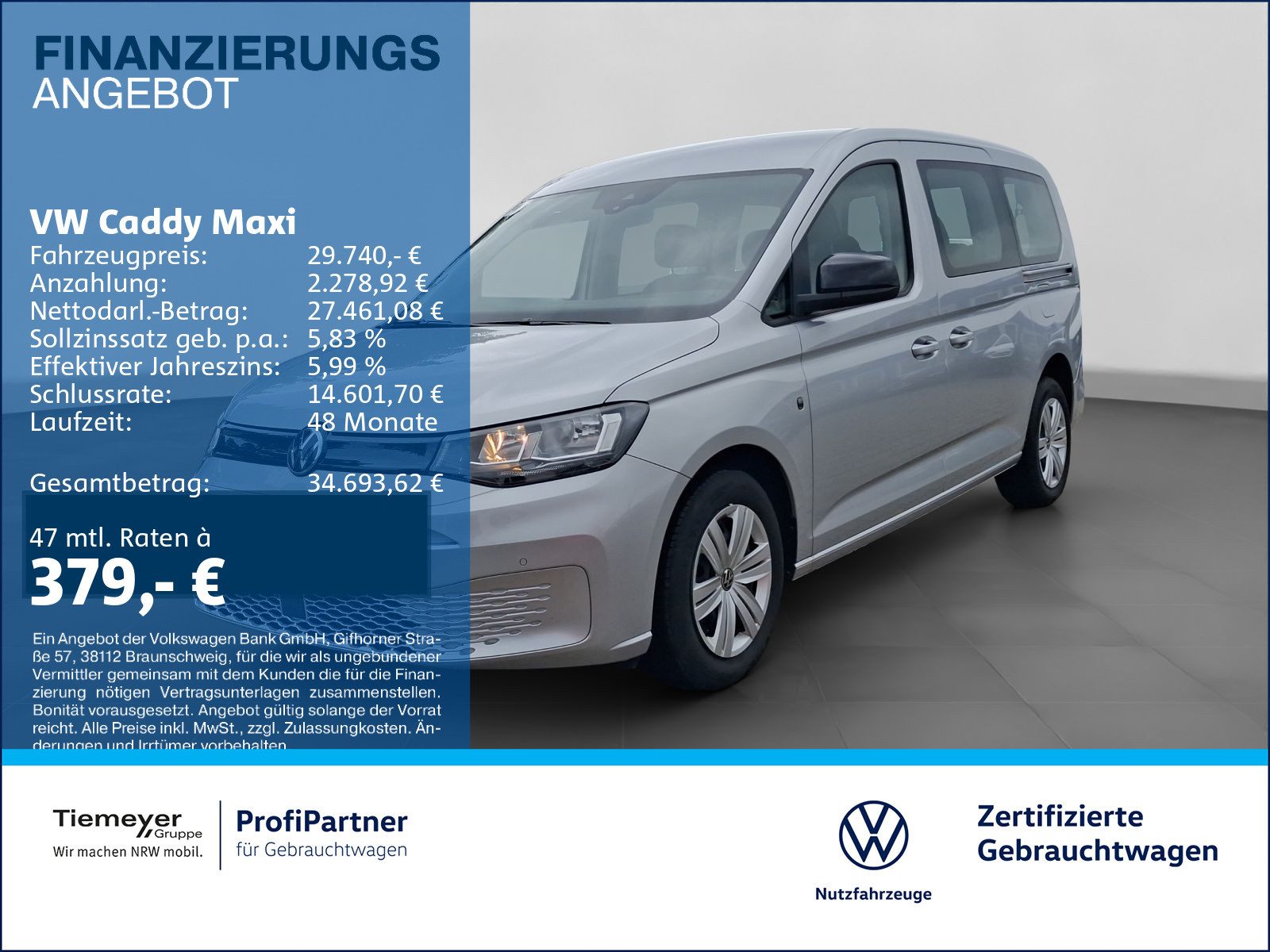 Volkswagen Caddy Maxi – Foto 1