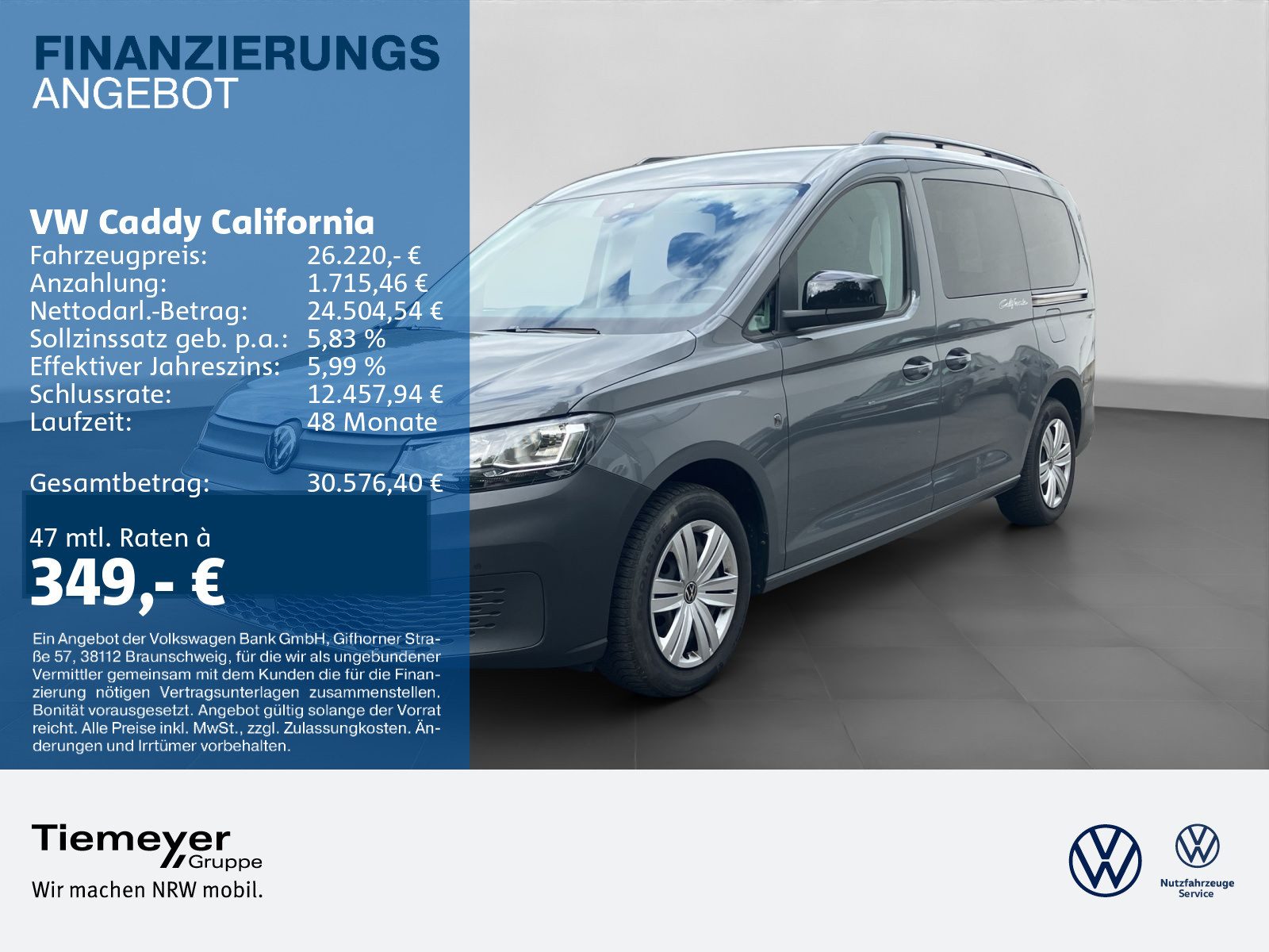 Volkswagen Caddy California – Bild 1