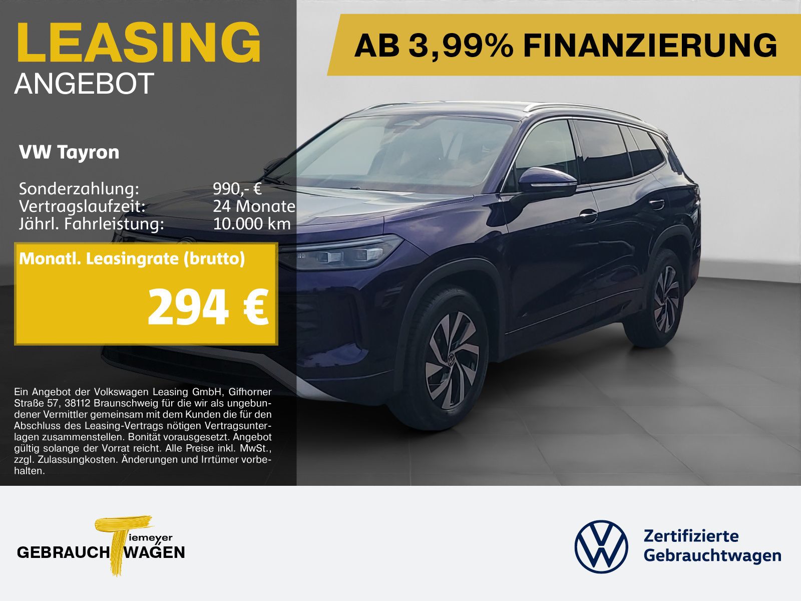Volkswagen Tayron – Bild 1