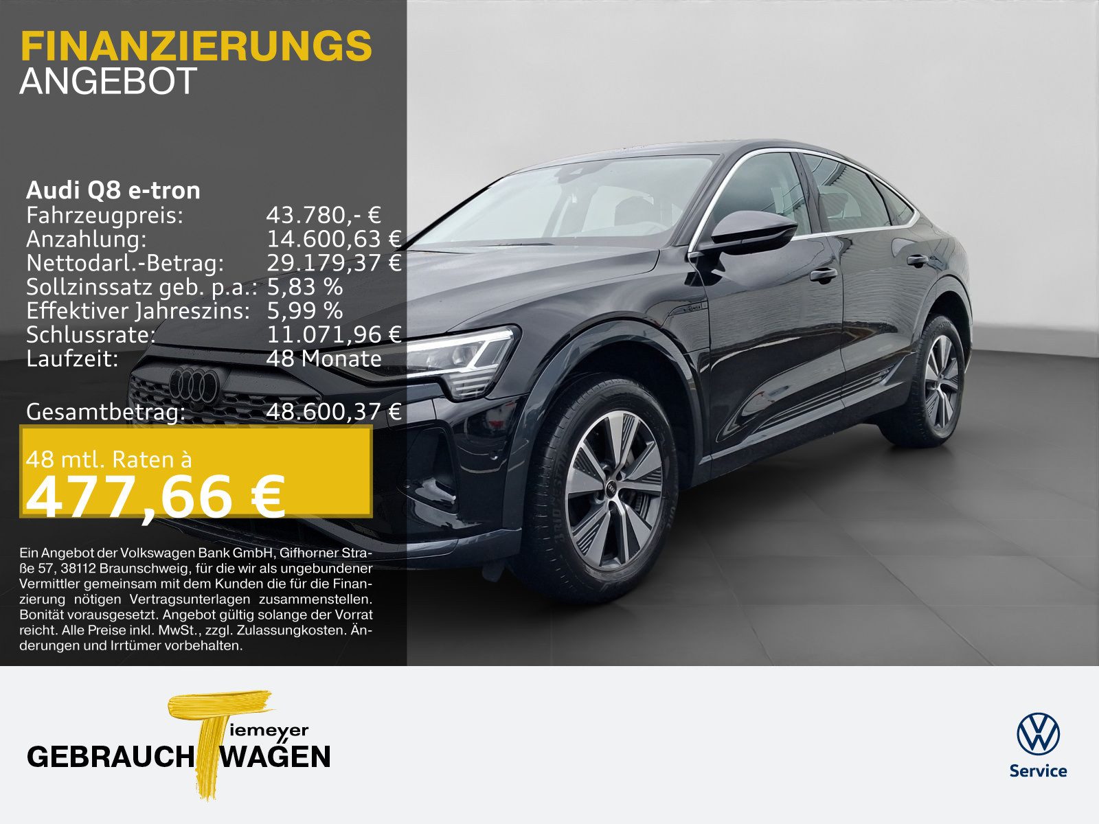 Audi Q8 Sportback e-tron – Bild 1