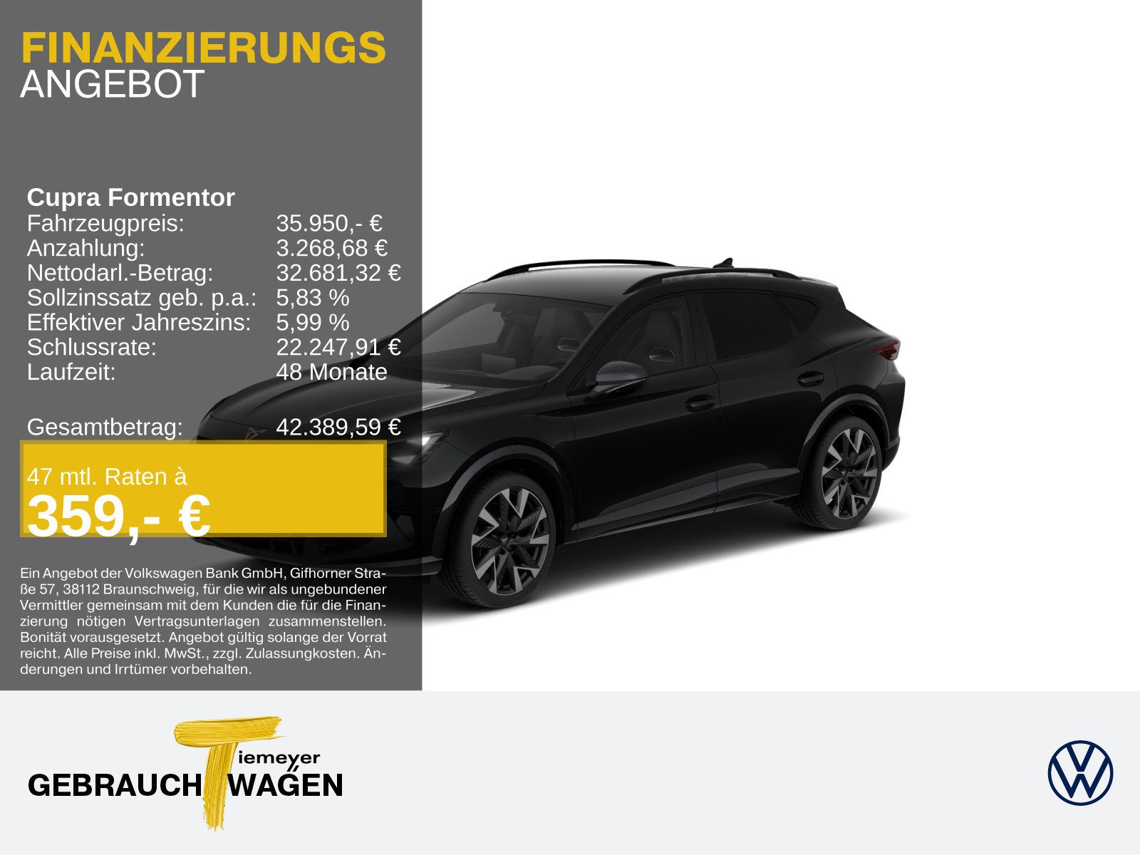 Cupra Formentor – Bild 1