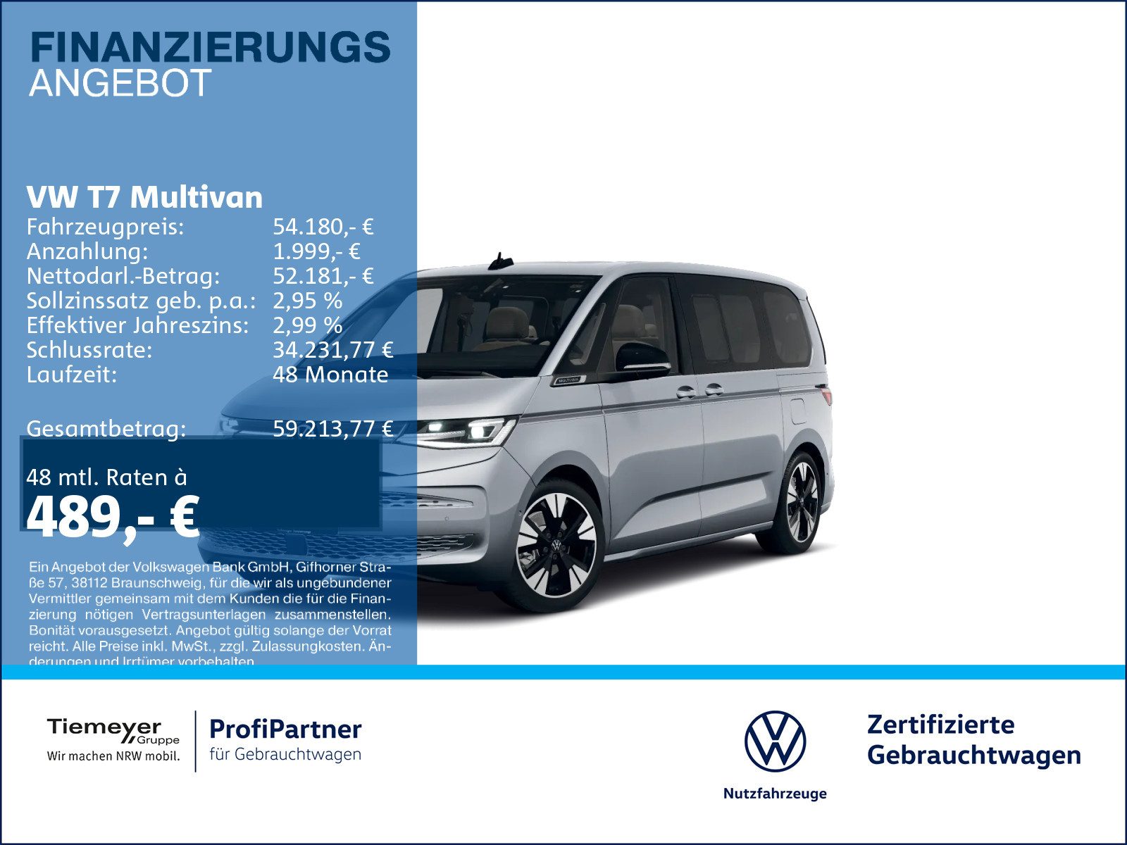 Volkswagen T7 Multivan – Bild 1