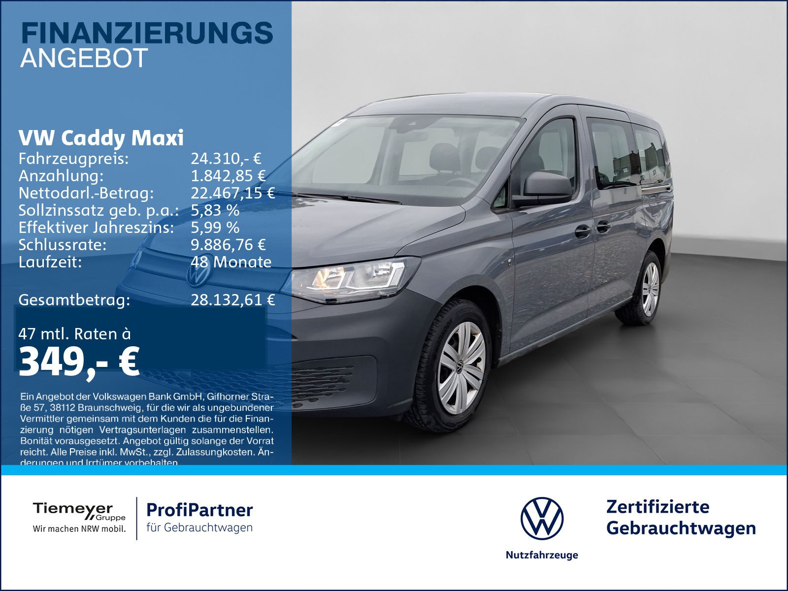 Volkswagen Caddy Maxi – Bild 1