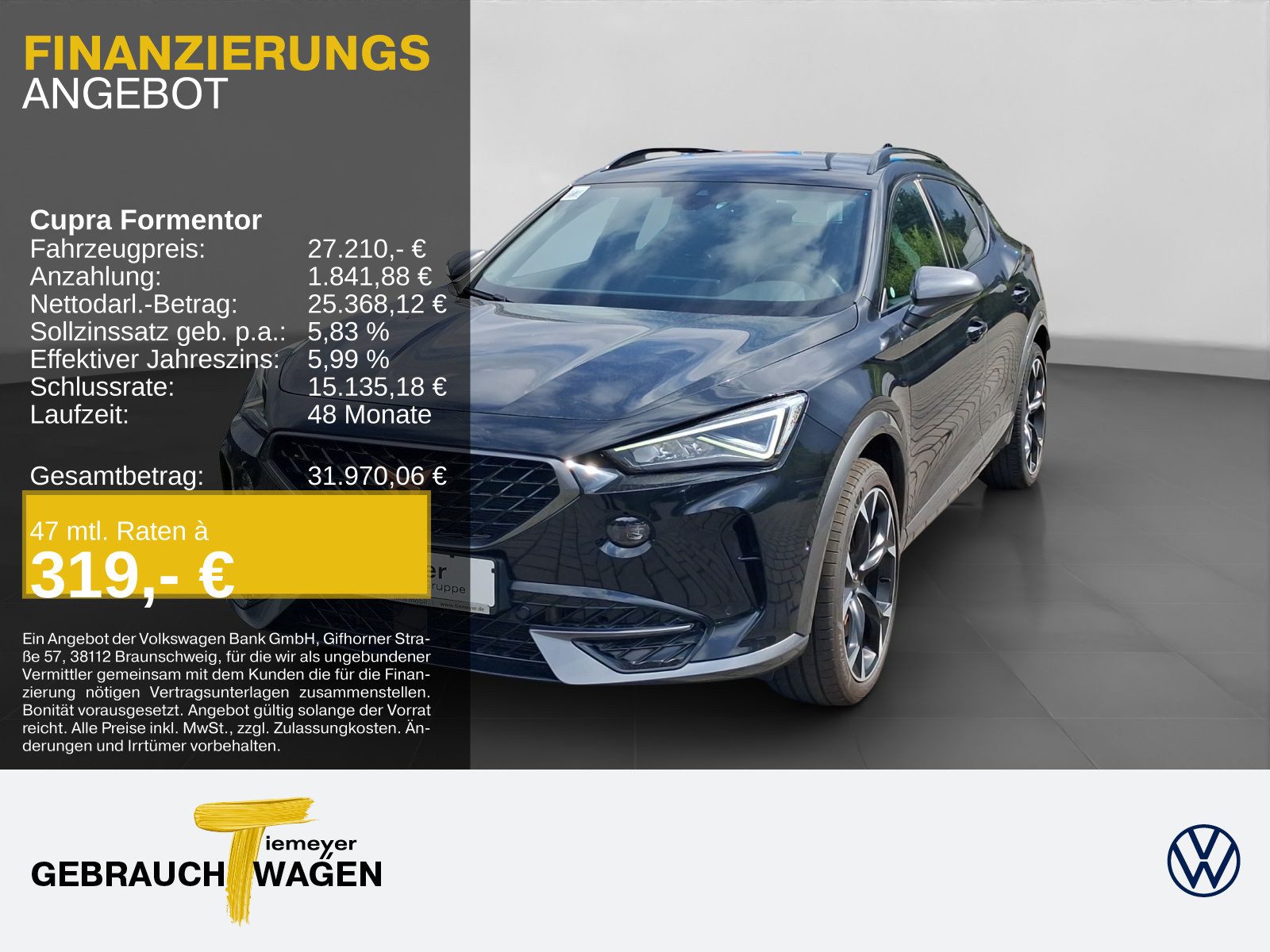 Cupra Formentor – Bild 1