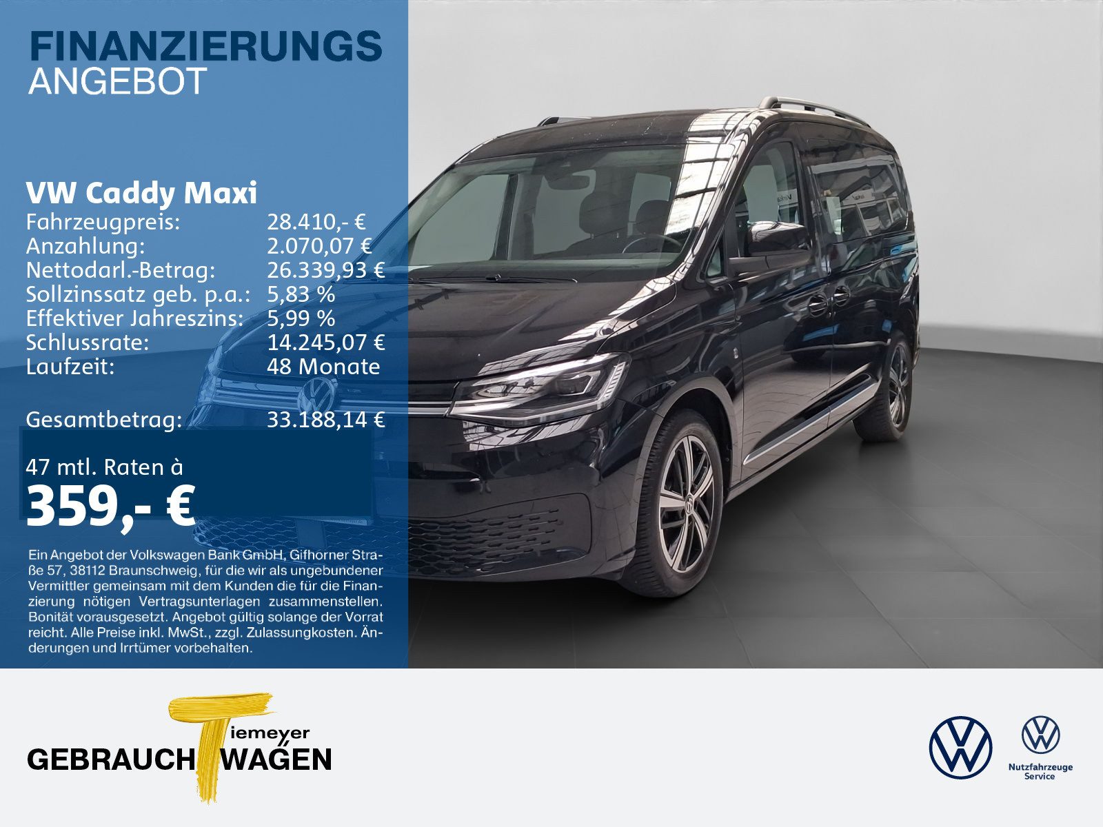 Volkswagen Caddy Maxi – Bild 1