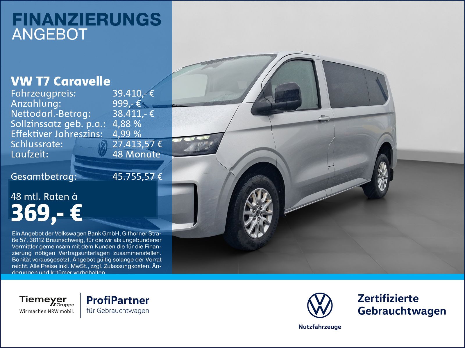 Volkswagen T7 Caravelle – Bild 1