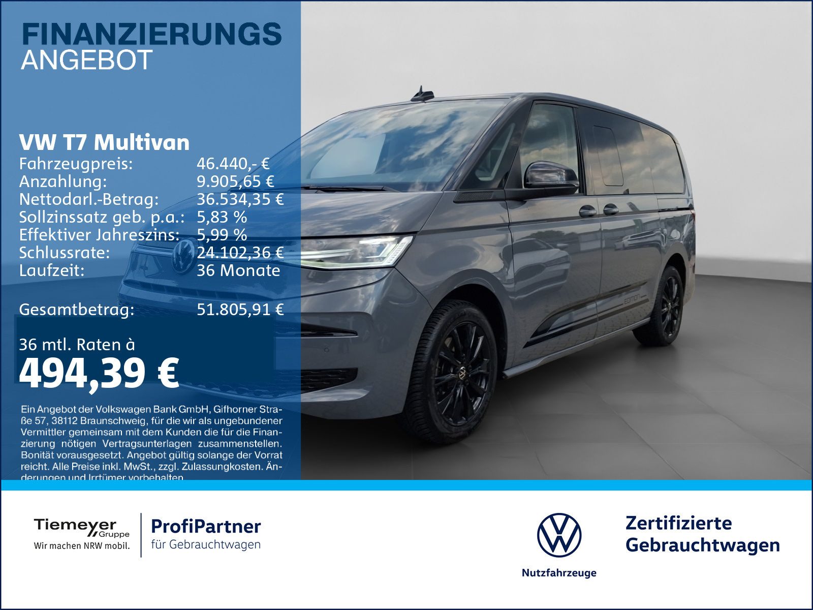 Volkswagen T7 Multivan – Bild 1