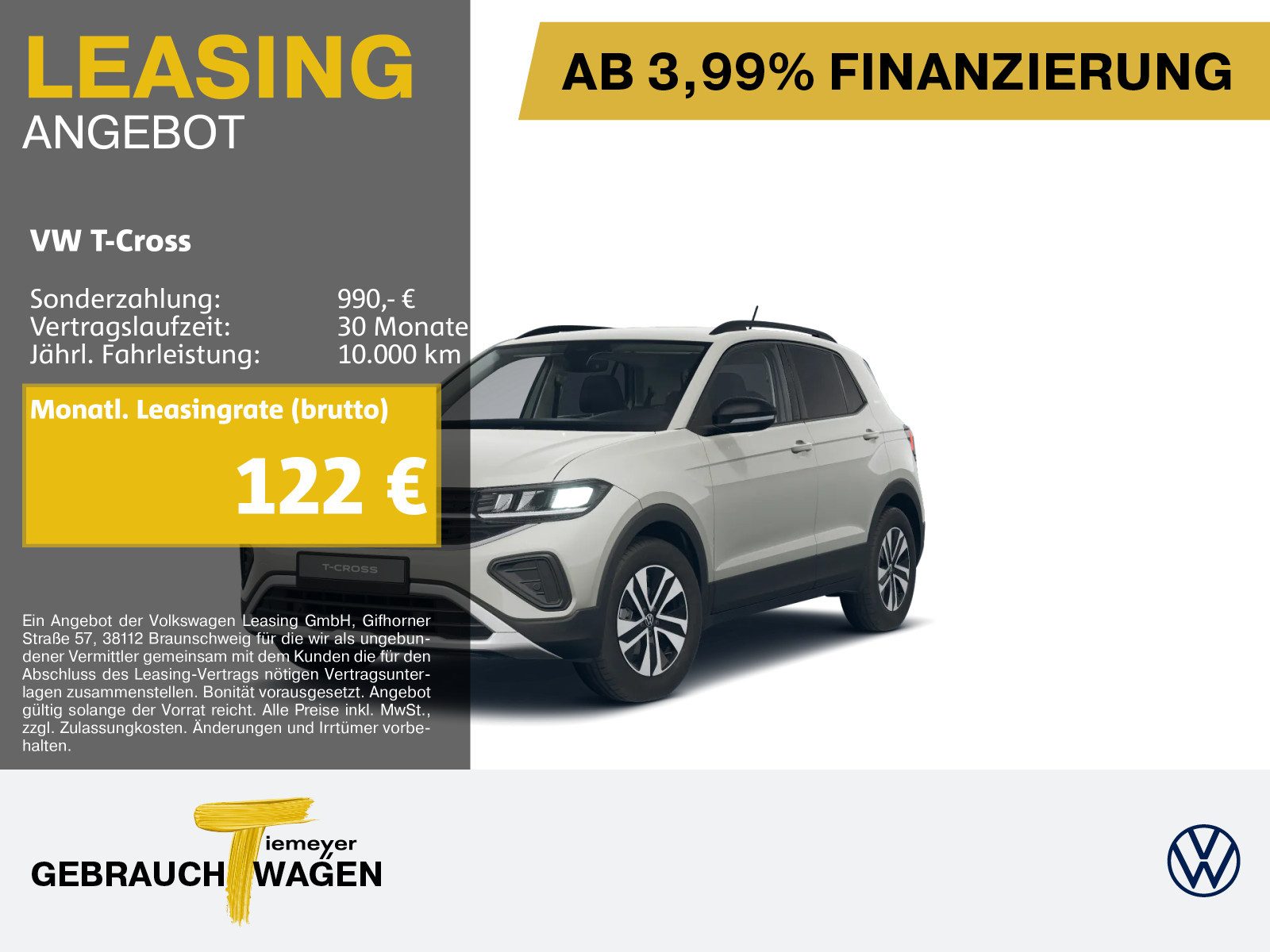 Volkswagen T-Cross – Bild 1