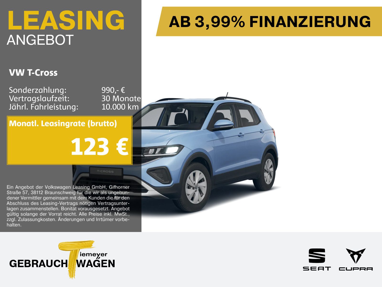 Volkswagen T-Cross – Bild 1