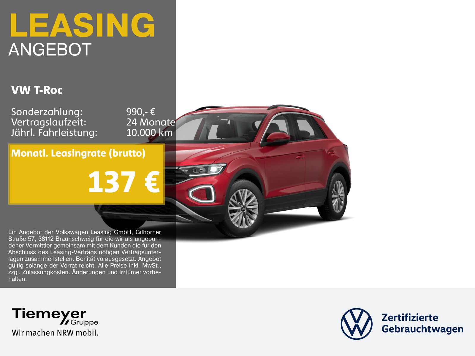 Volkswagen T-Roc – Bild 1