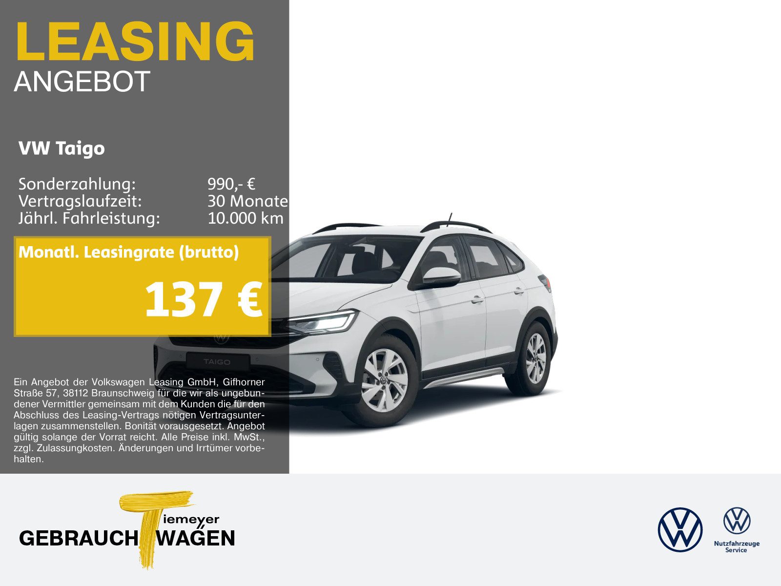 Volkswagen Taigo – Foto 1