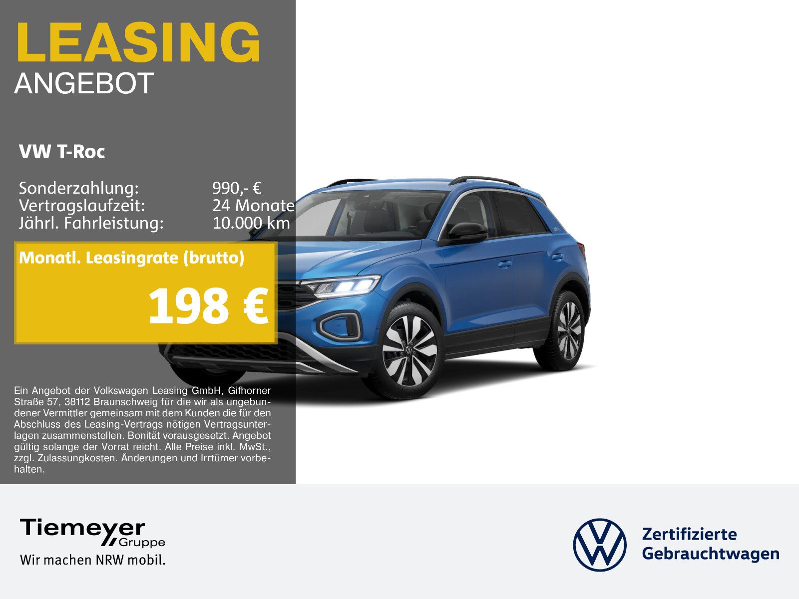 Volkswagen T-Roc – Bild 1