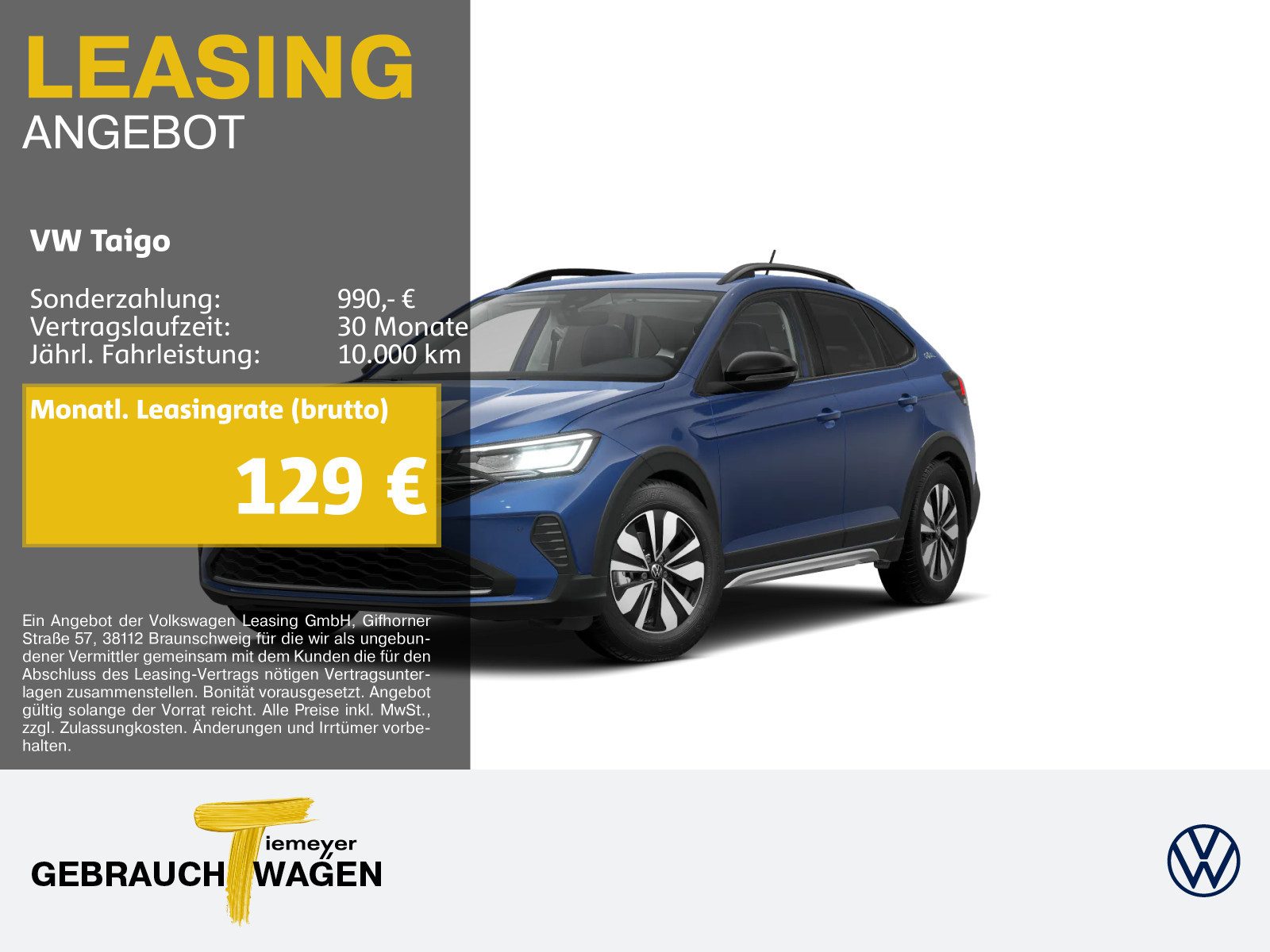 Volkswagen Taigo – Bild 1