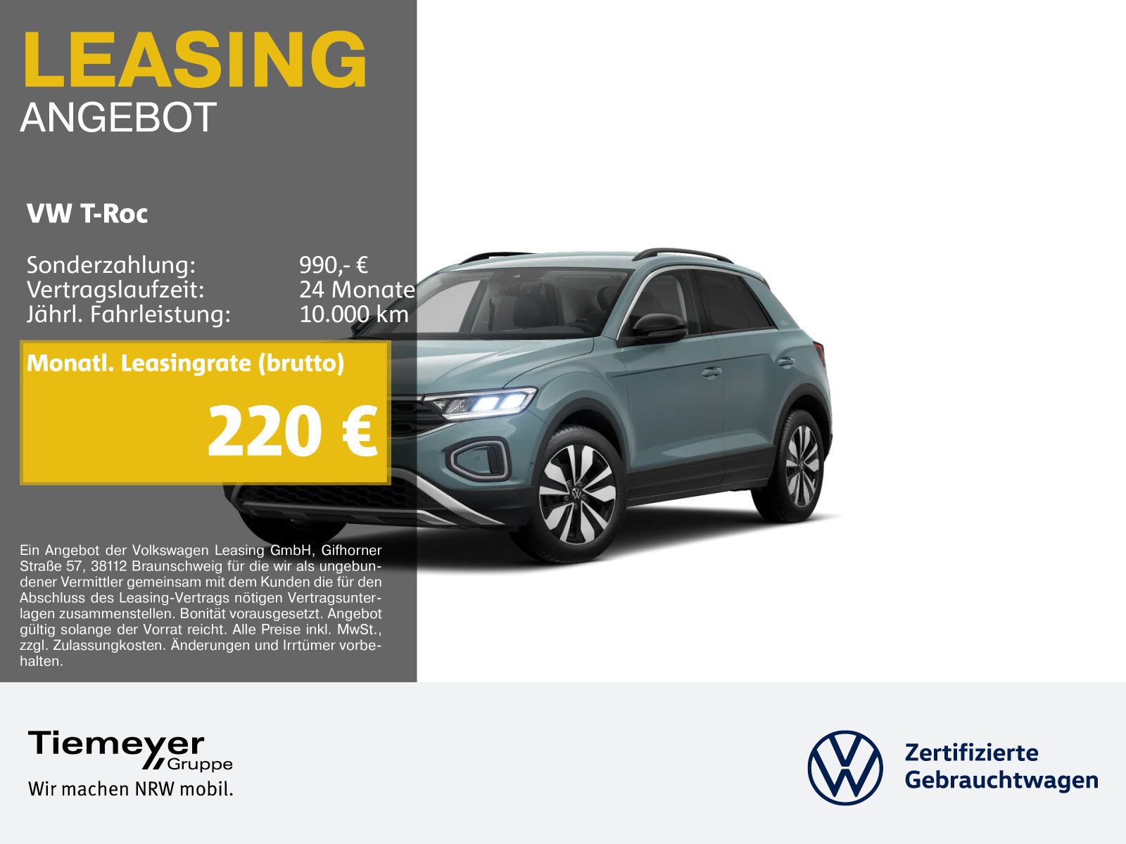 Volkswagen T-Roc – Bild 1