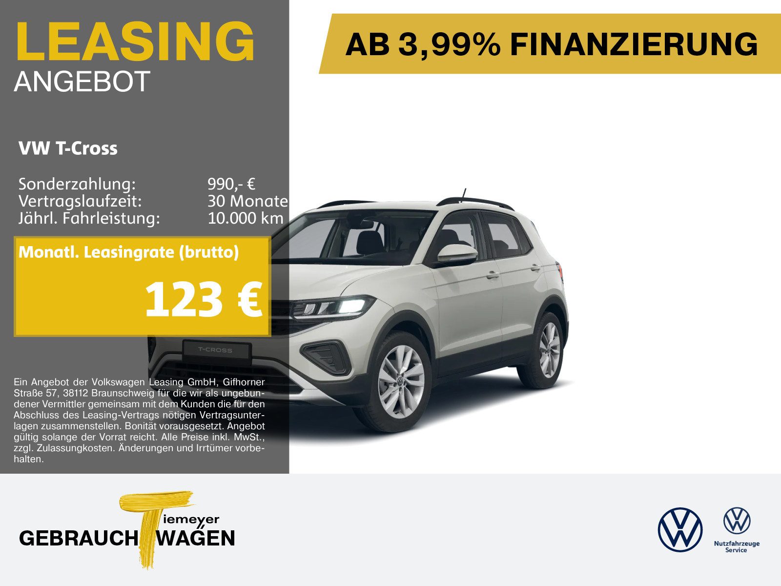 Volkswagen T-Cross – Bild 1
