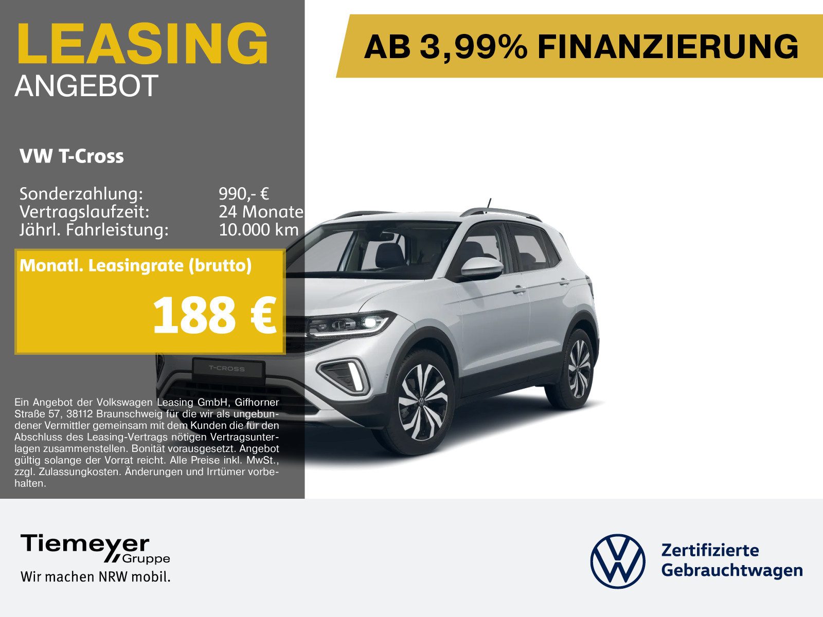 Volkswagen T-Cross – Bild 1