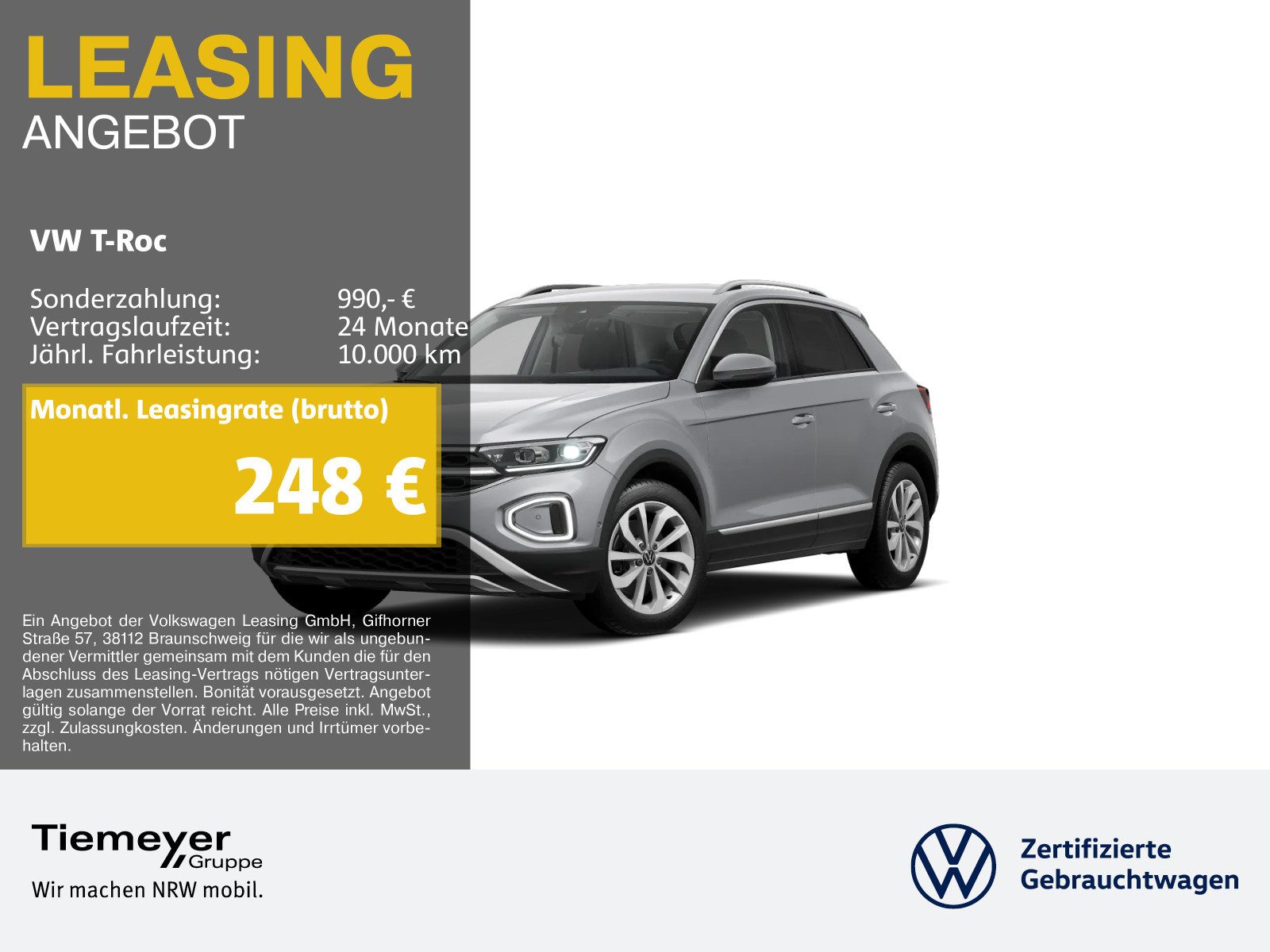 Volkswagen T-Roc – Bild 1