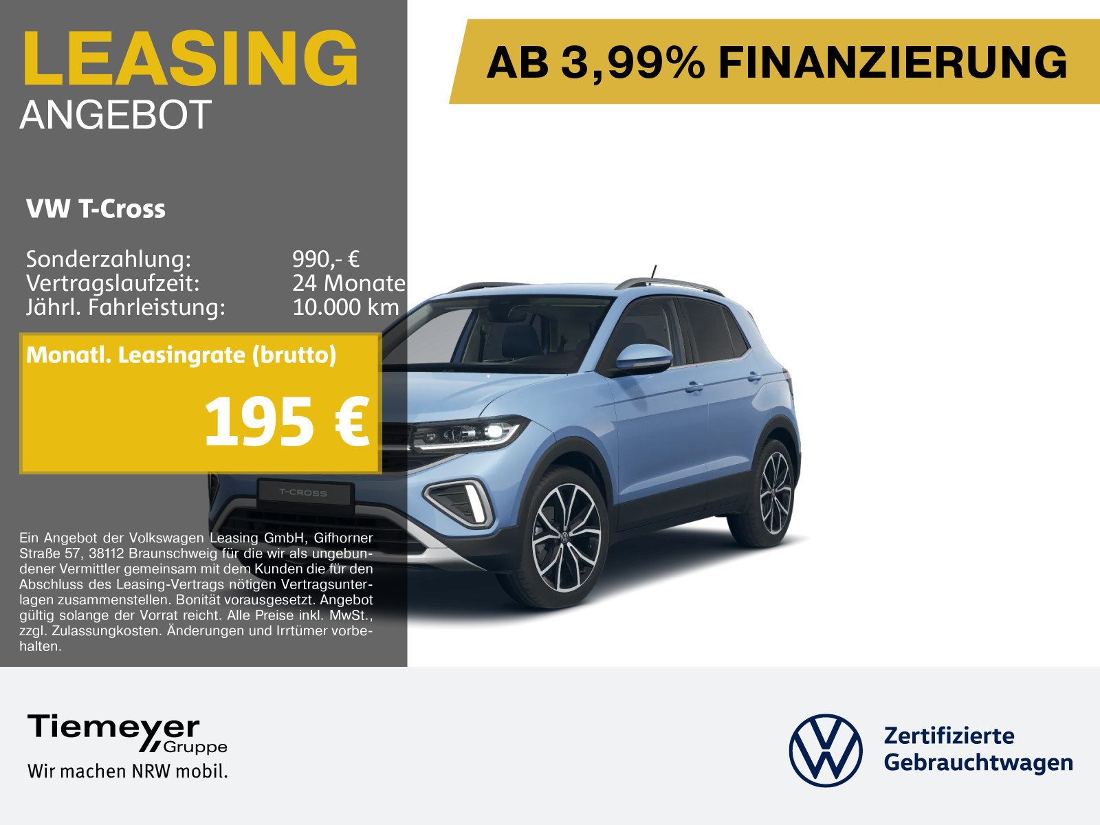 Volkswagen T-Cross – Bild 1