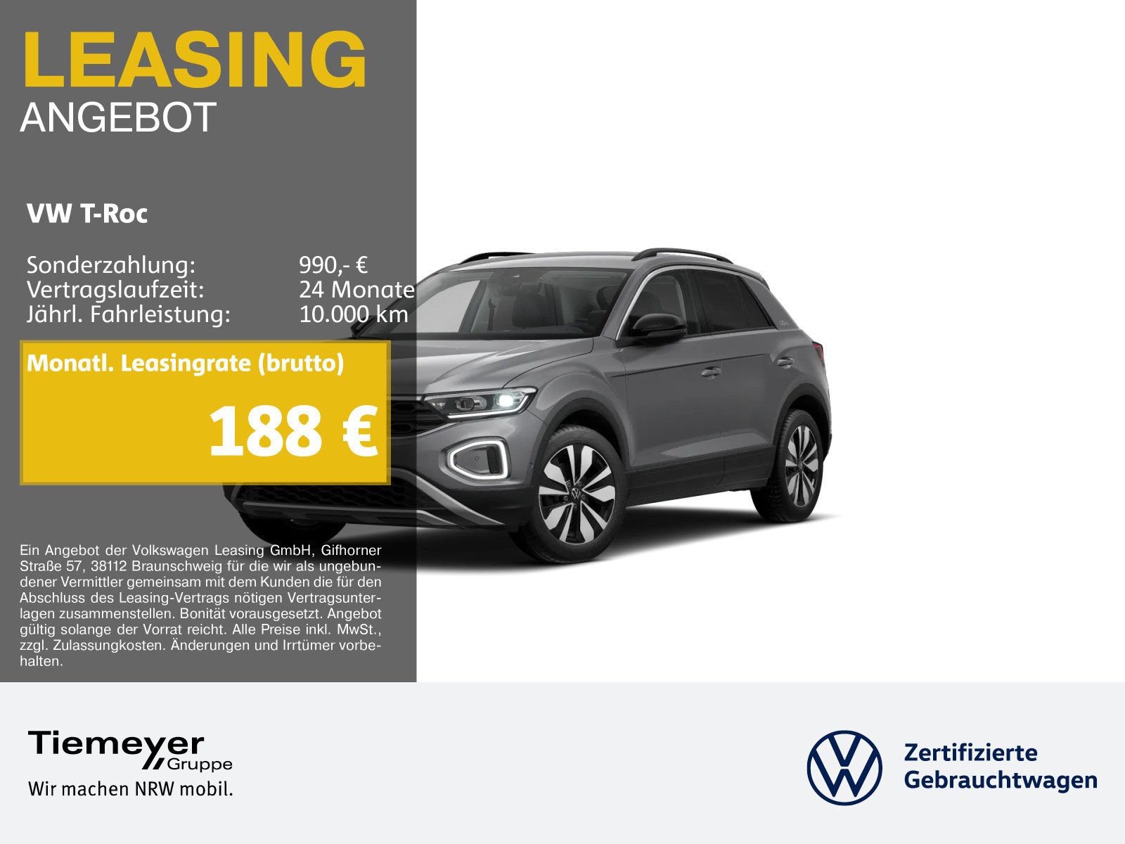 Volkswagen T-Roc – Bild 1