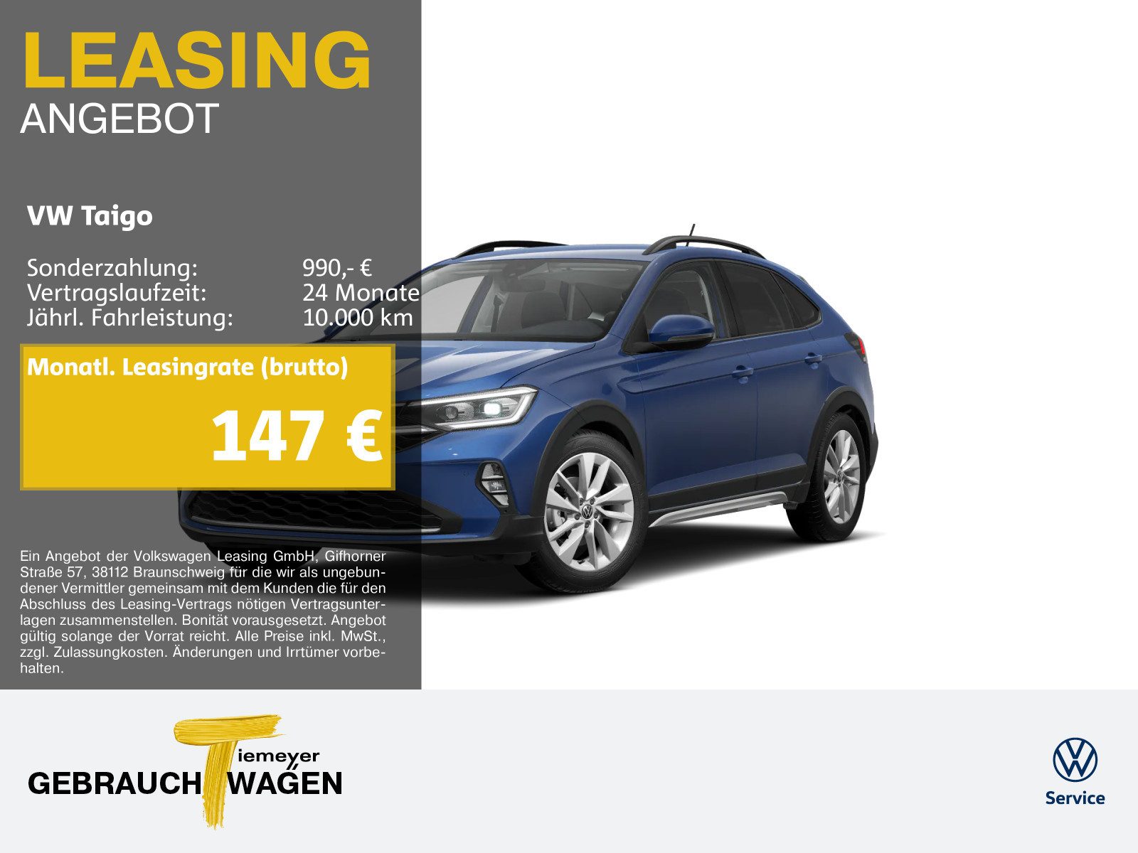 Volkswagen Taigo – Foto 1