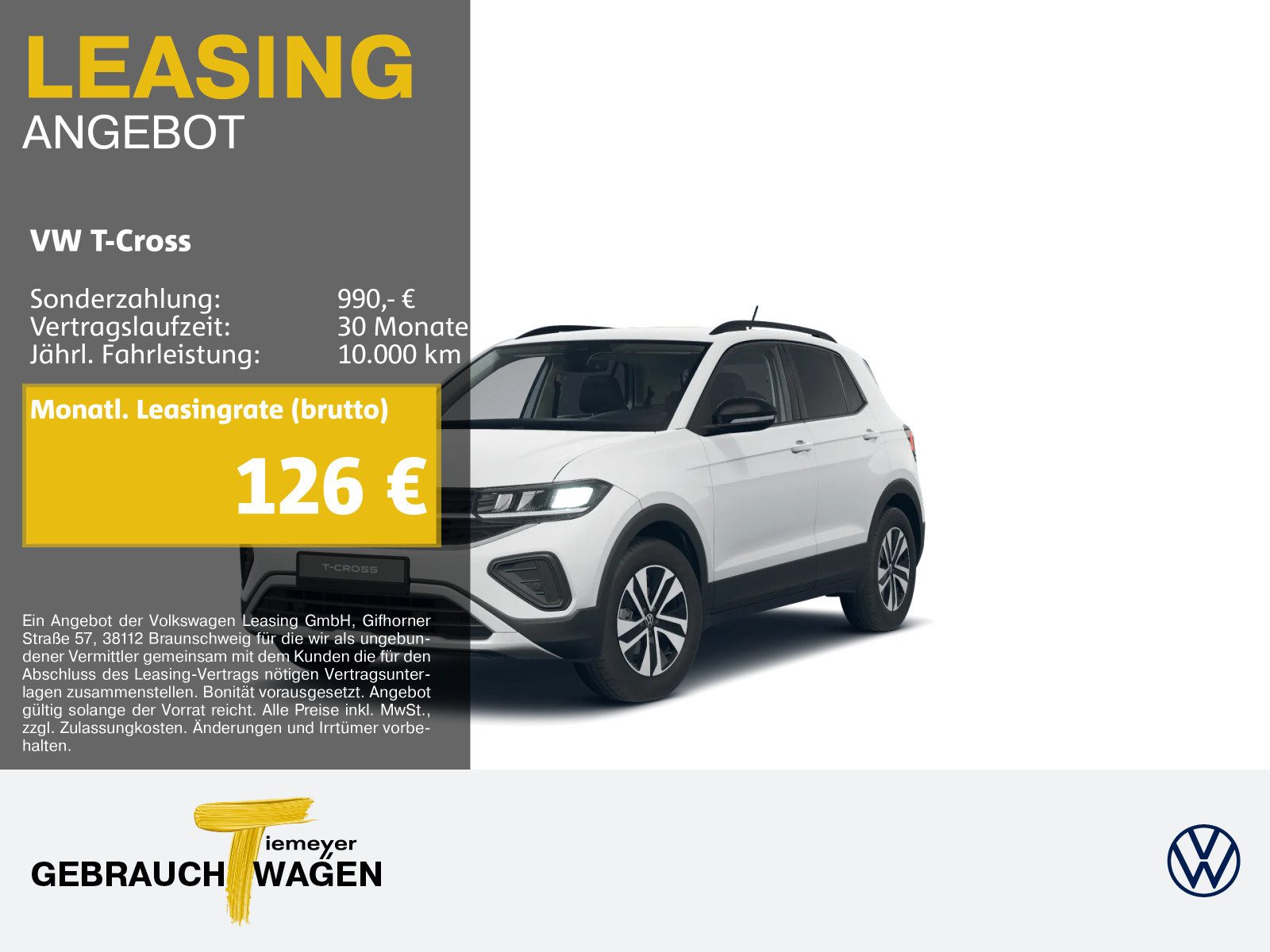Volkswagen T-Cross – Bild 1