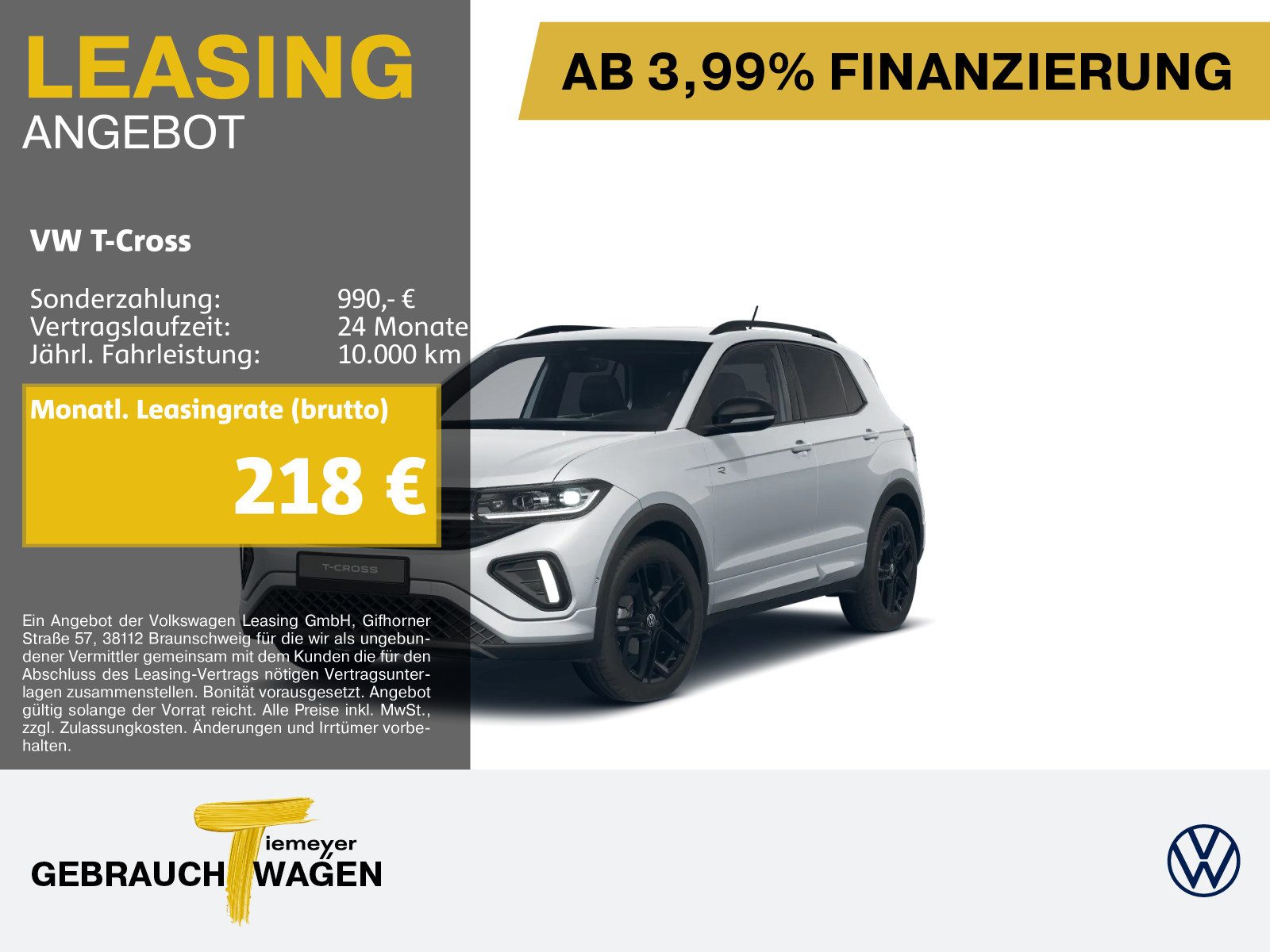 Volkswagen T-Cross – Bild 1