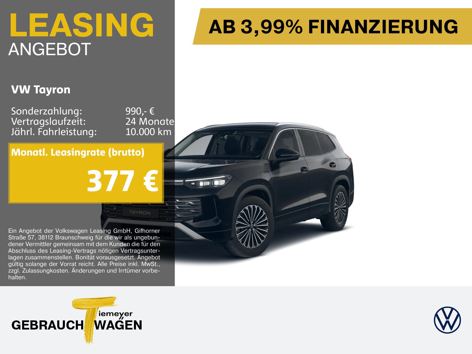 Volkswagen Tayron – Bild 1