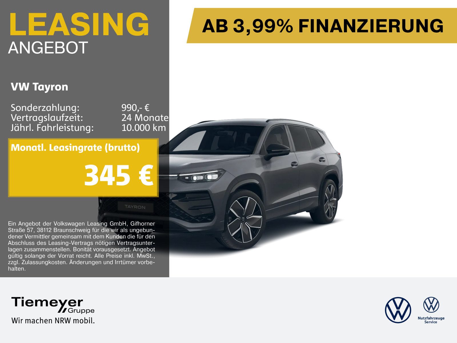 Volkswagen Tayron – Bild 1