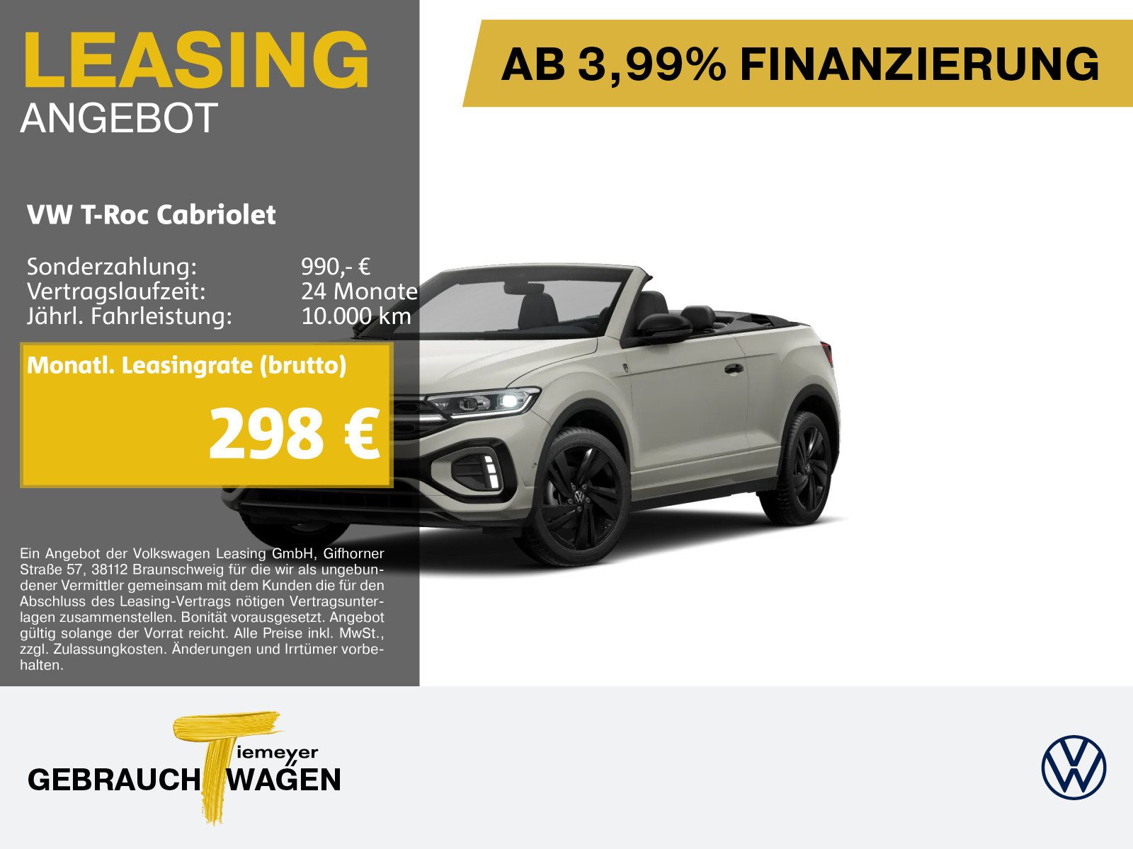 Volkswagen T-Roc Cabriolet – Bild 1