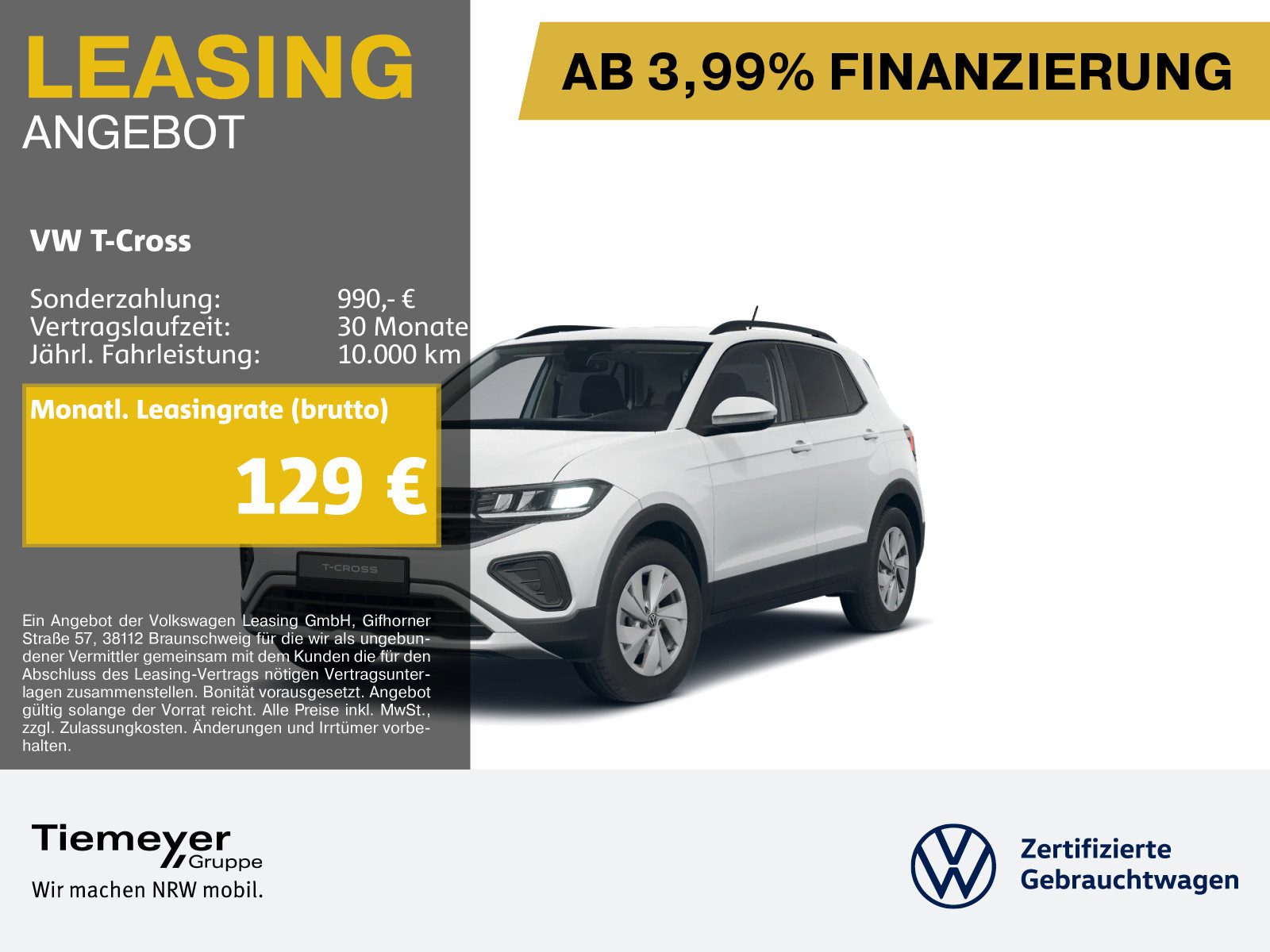Volkswagen T-Cross – Bild 1