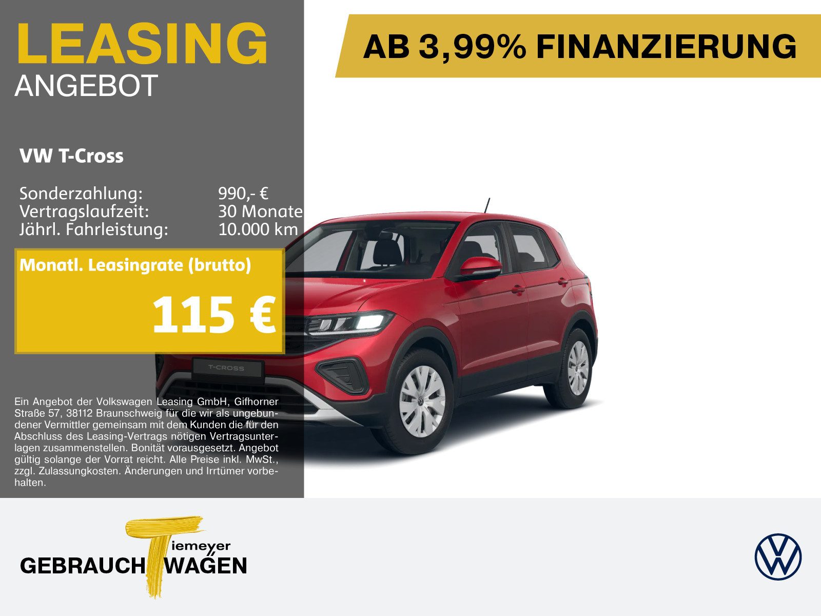 Volkswagen T-Cross – Bild 1