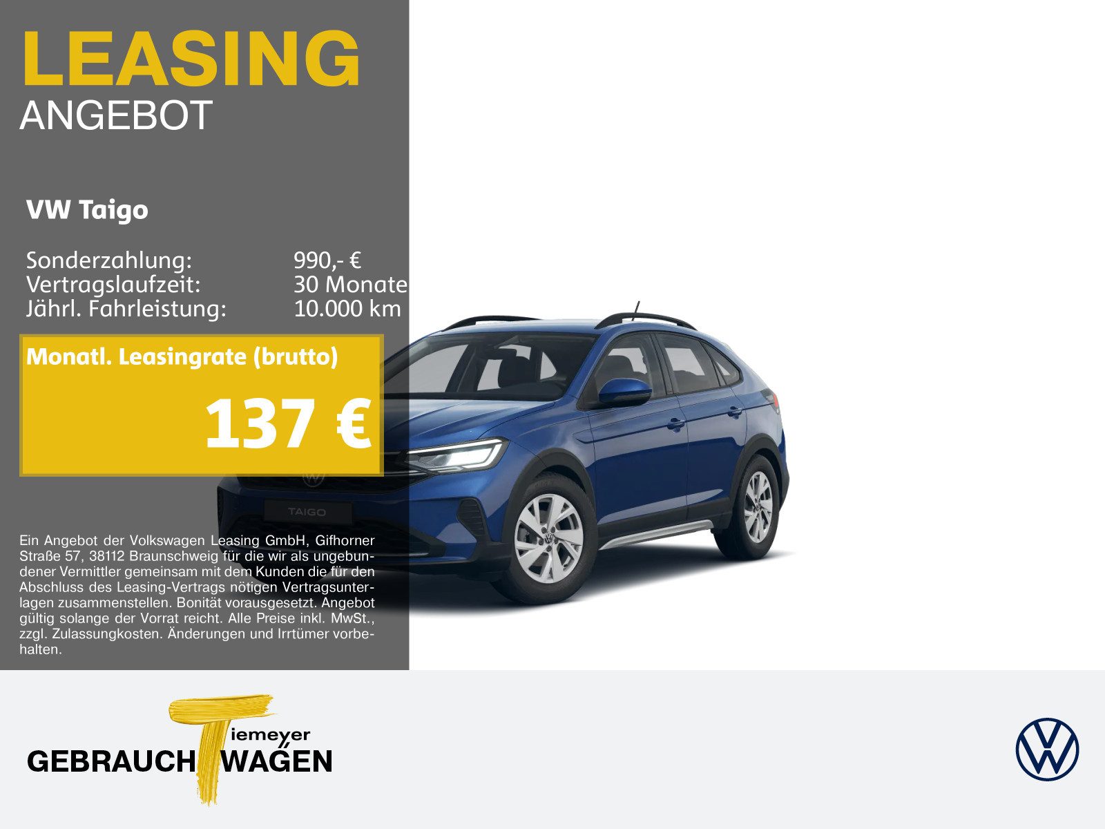 Volkswagen Taigo – Foto 1