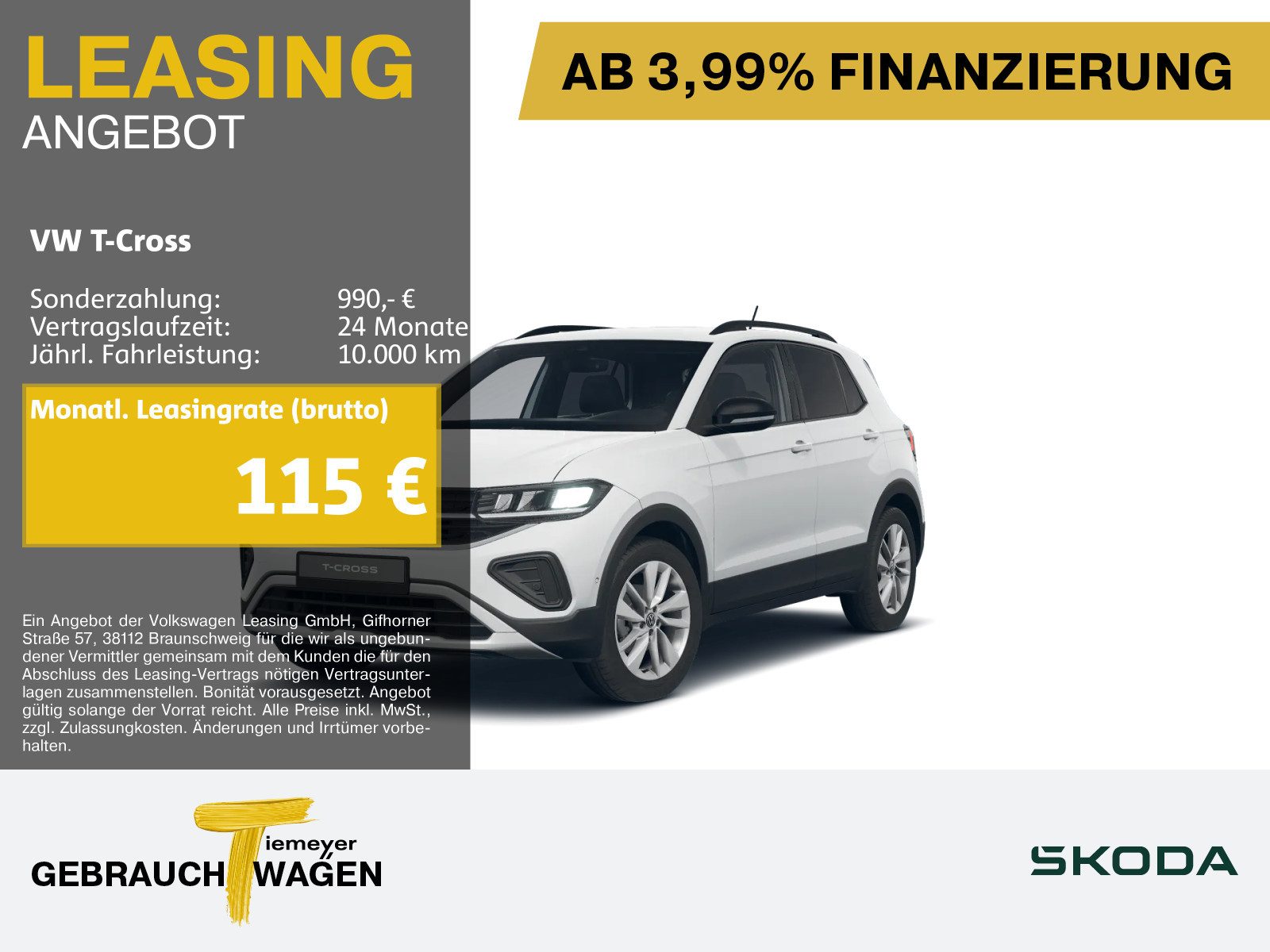 Volkswagen T-Cross – Bild 1