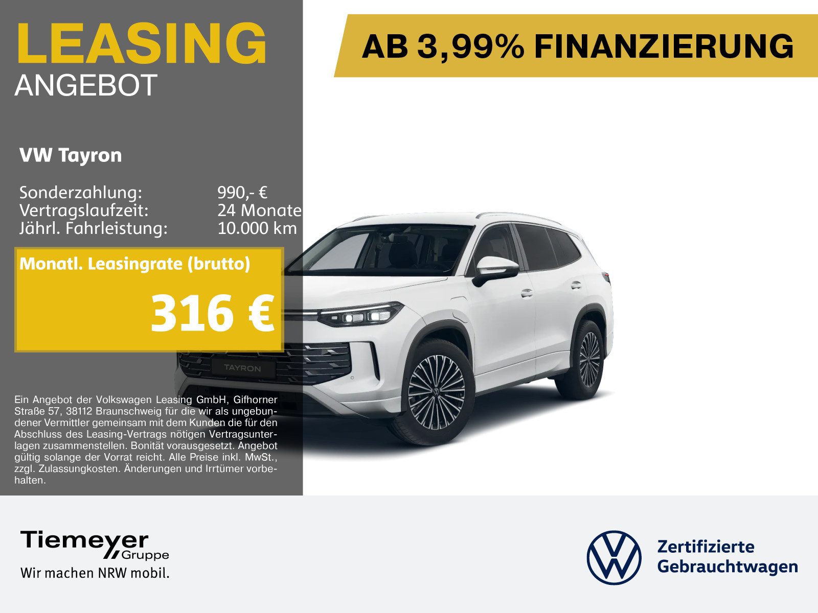 Volkswagen Tayron – Bild 1