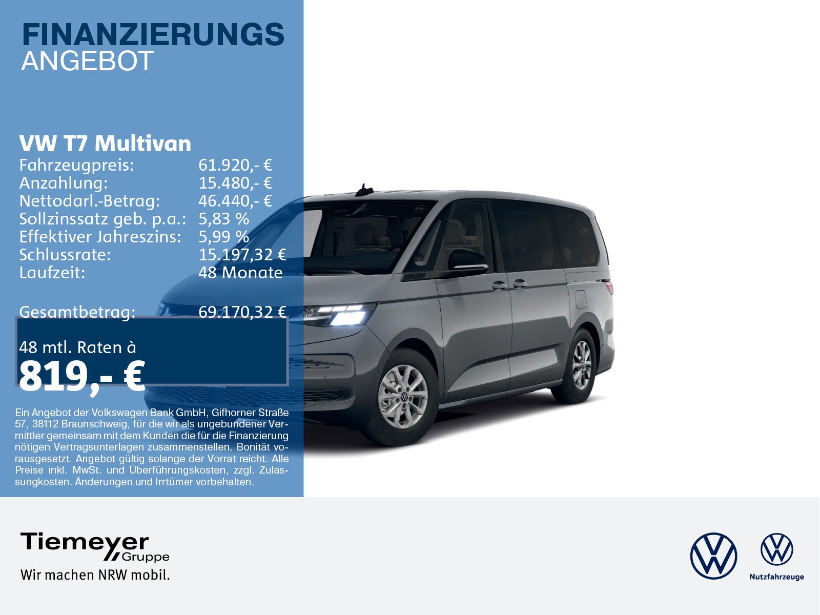 Volkswagen T7 Multivan – Foto 1