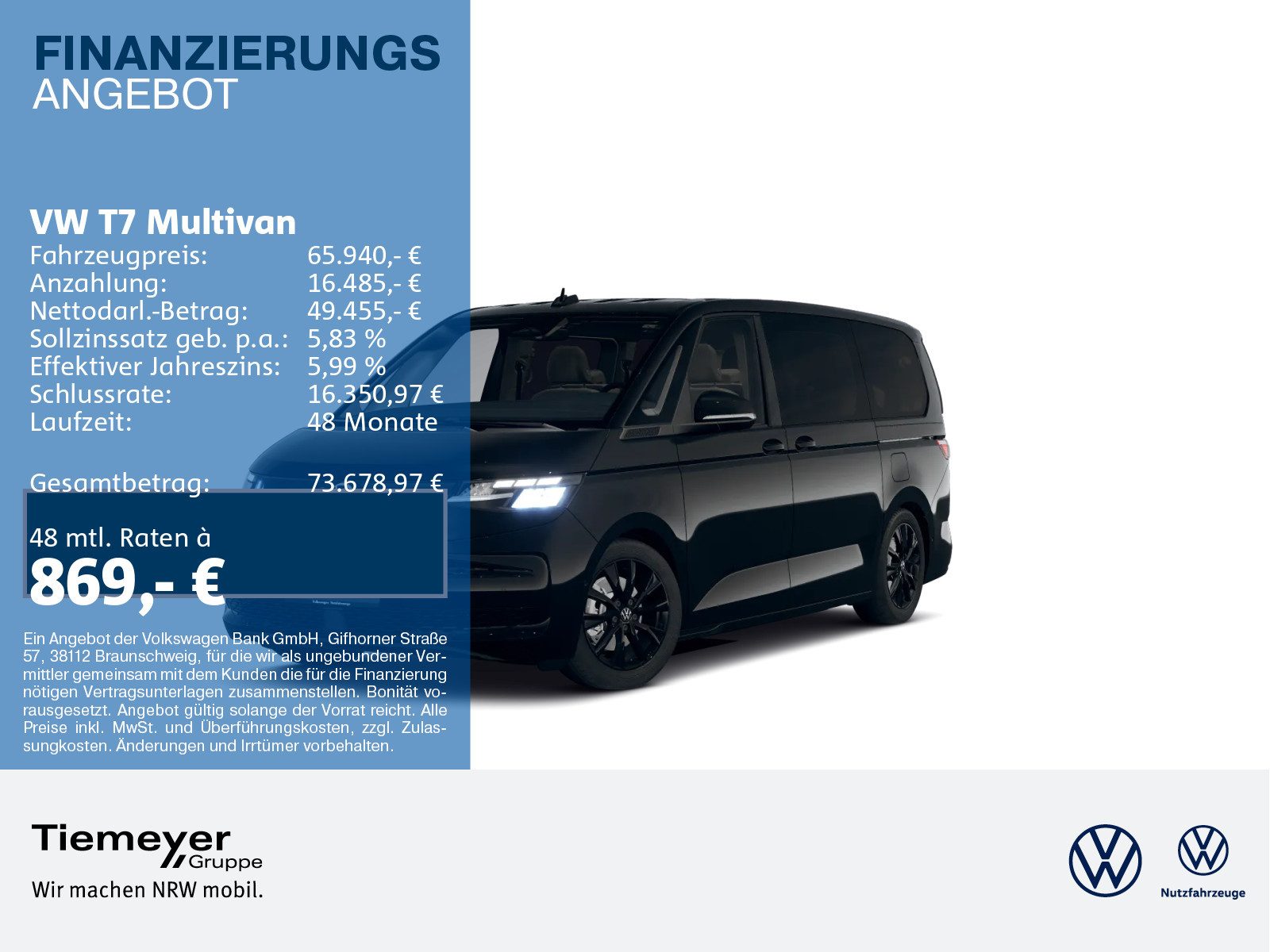 Volkswagen T7 Multivan – Bild 1