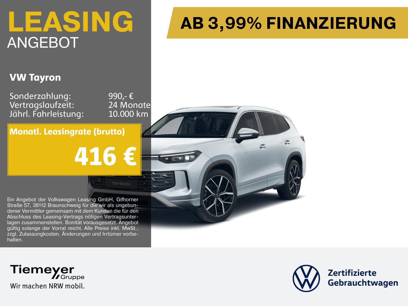 Volkswagen Tayron – Bild 1