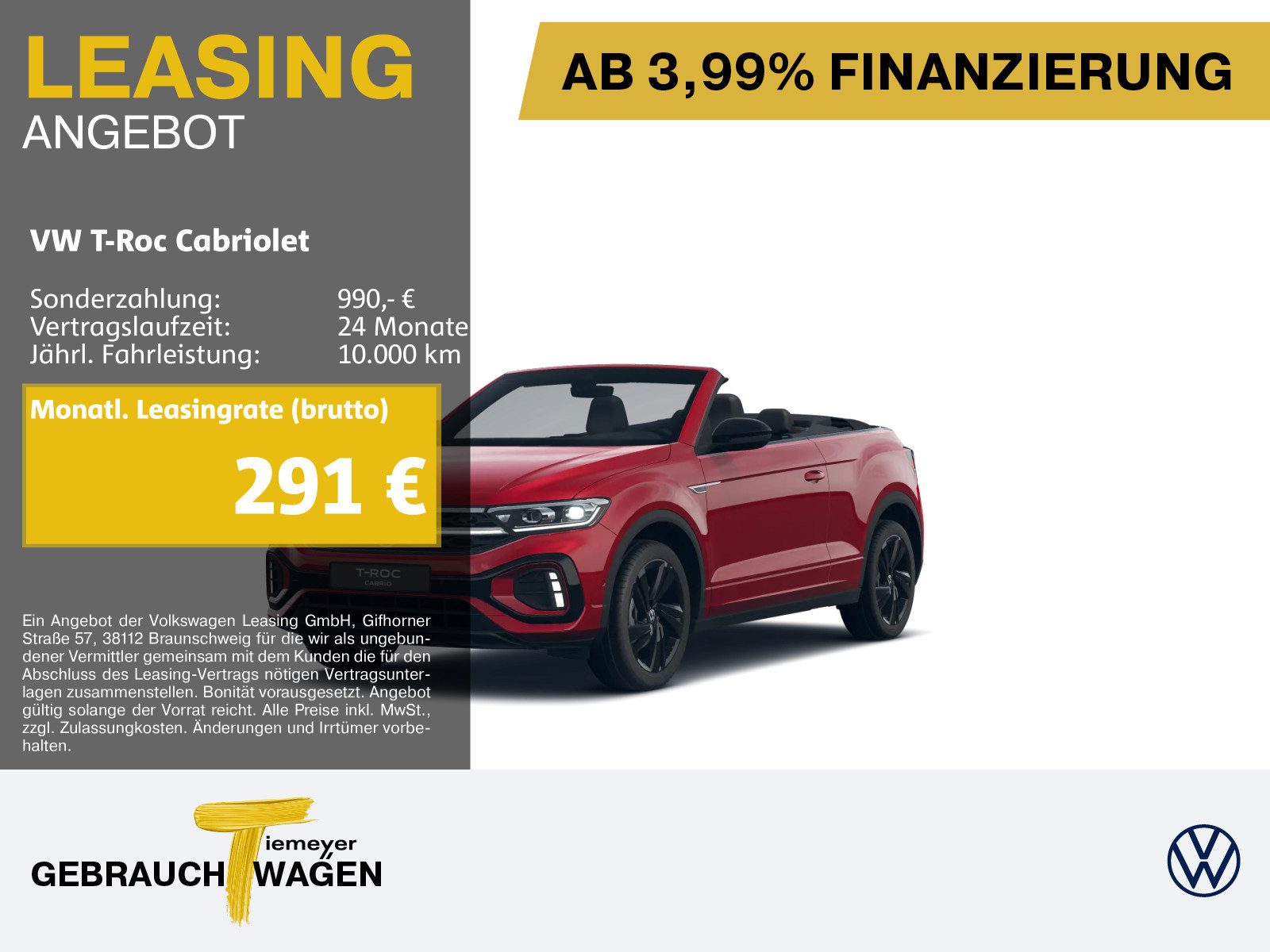 Volkswagen T-Roc Cabriolet – Bild 1