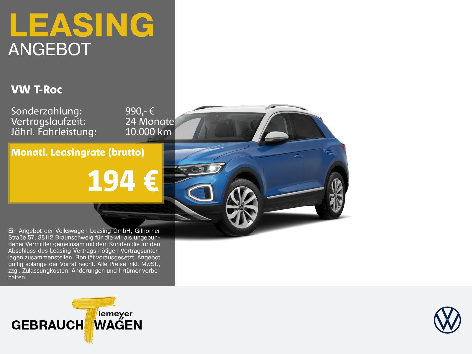Volkswagen T-Roc – Foto 1